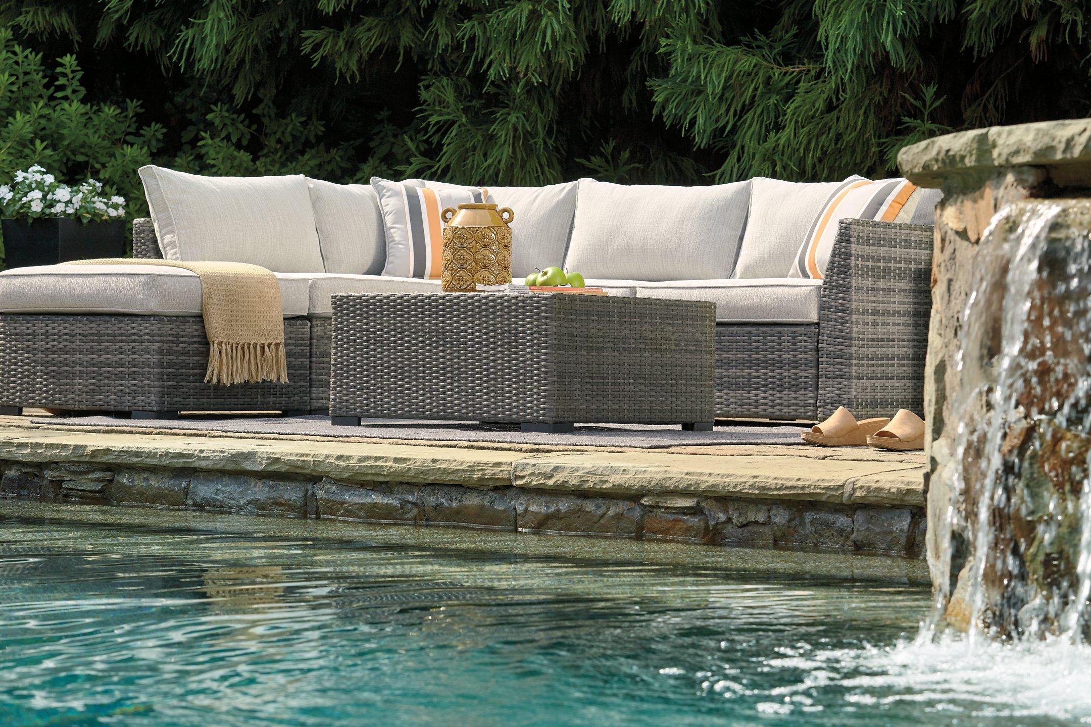 Cherry Point 4-piece Outdoor Sectional Set - Image 8