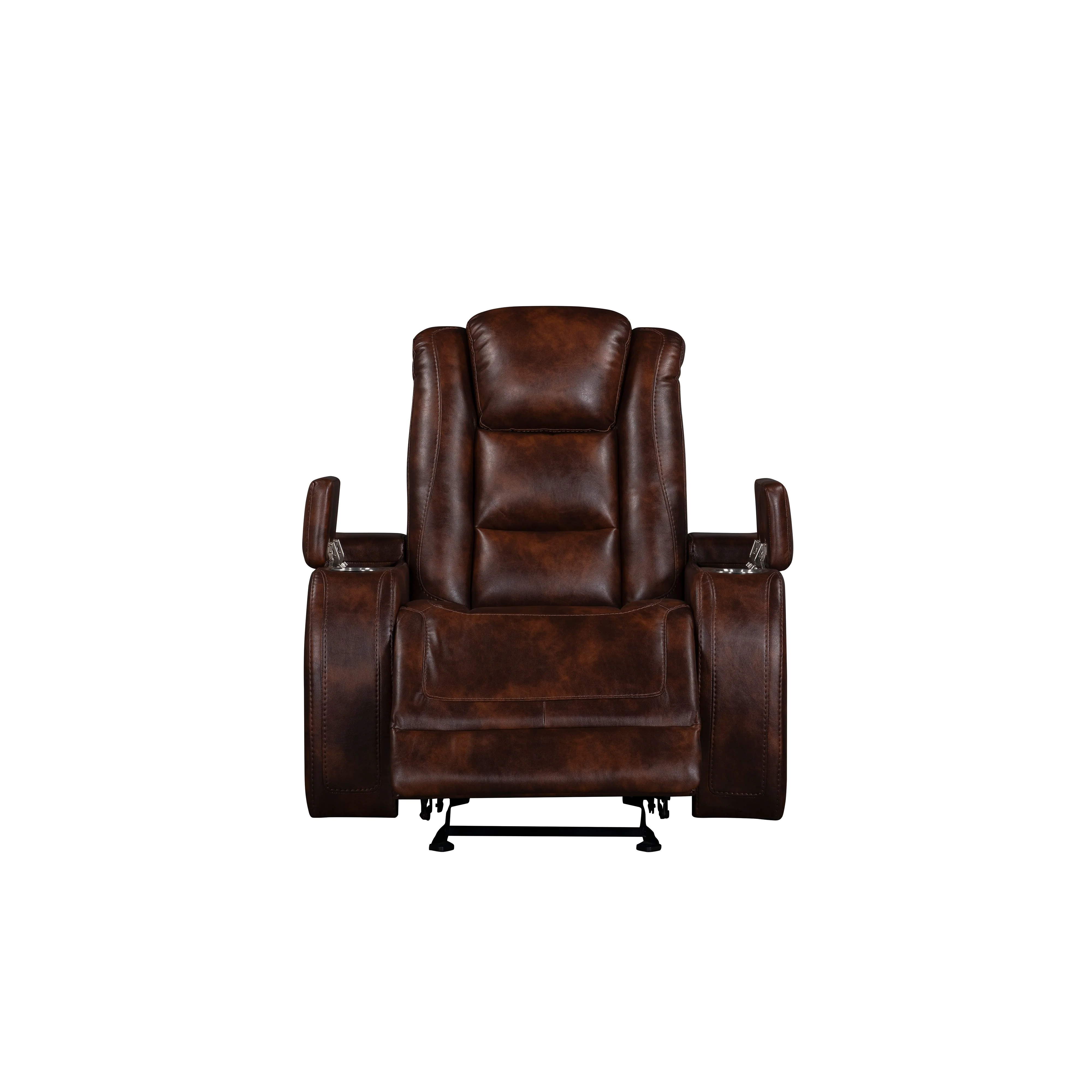Chester Glider Recliner-Brown - Image 4