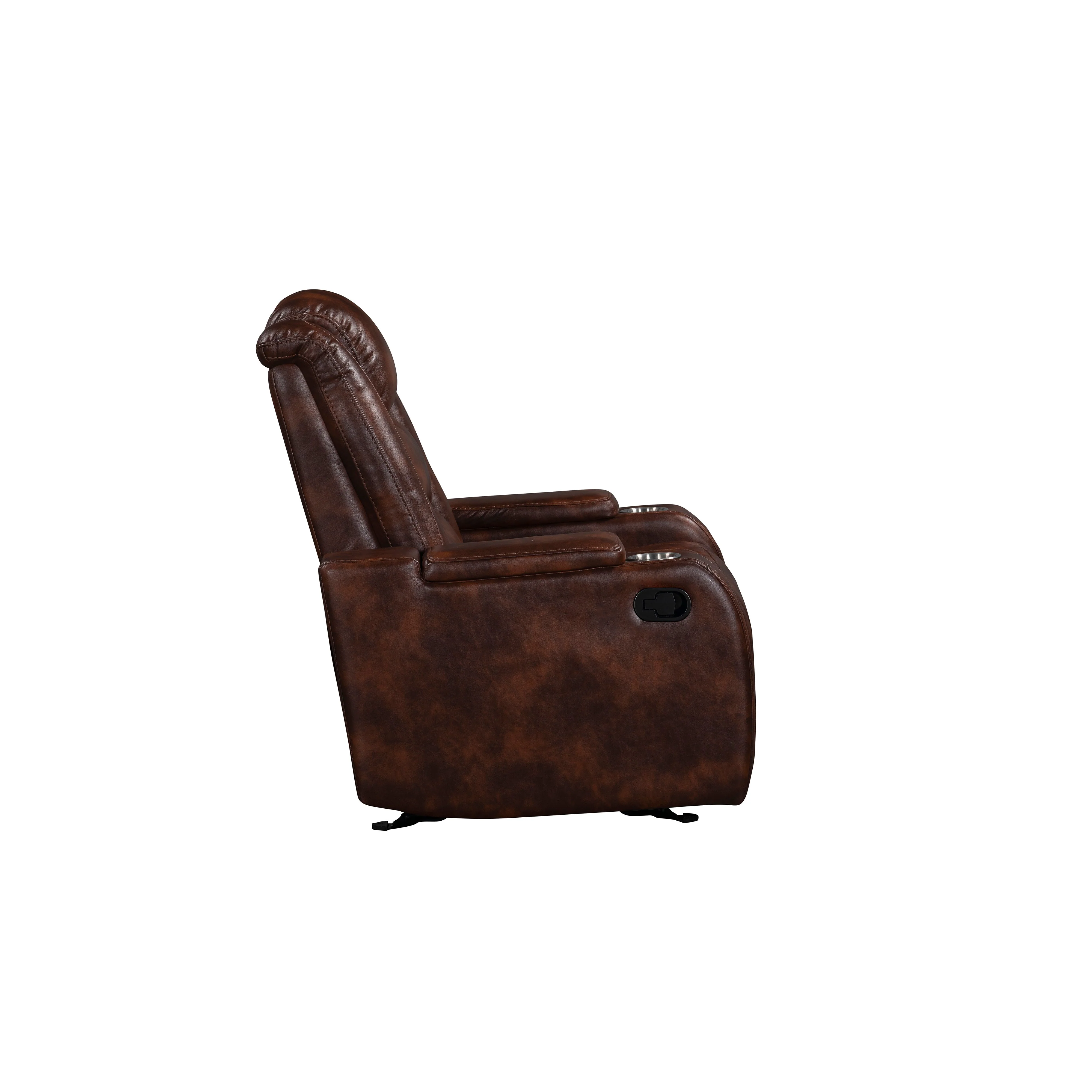 Chester Glider Recliner-Brown - Image 5
