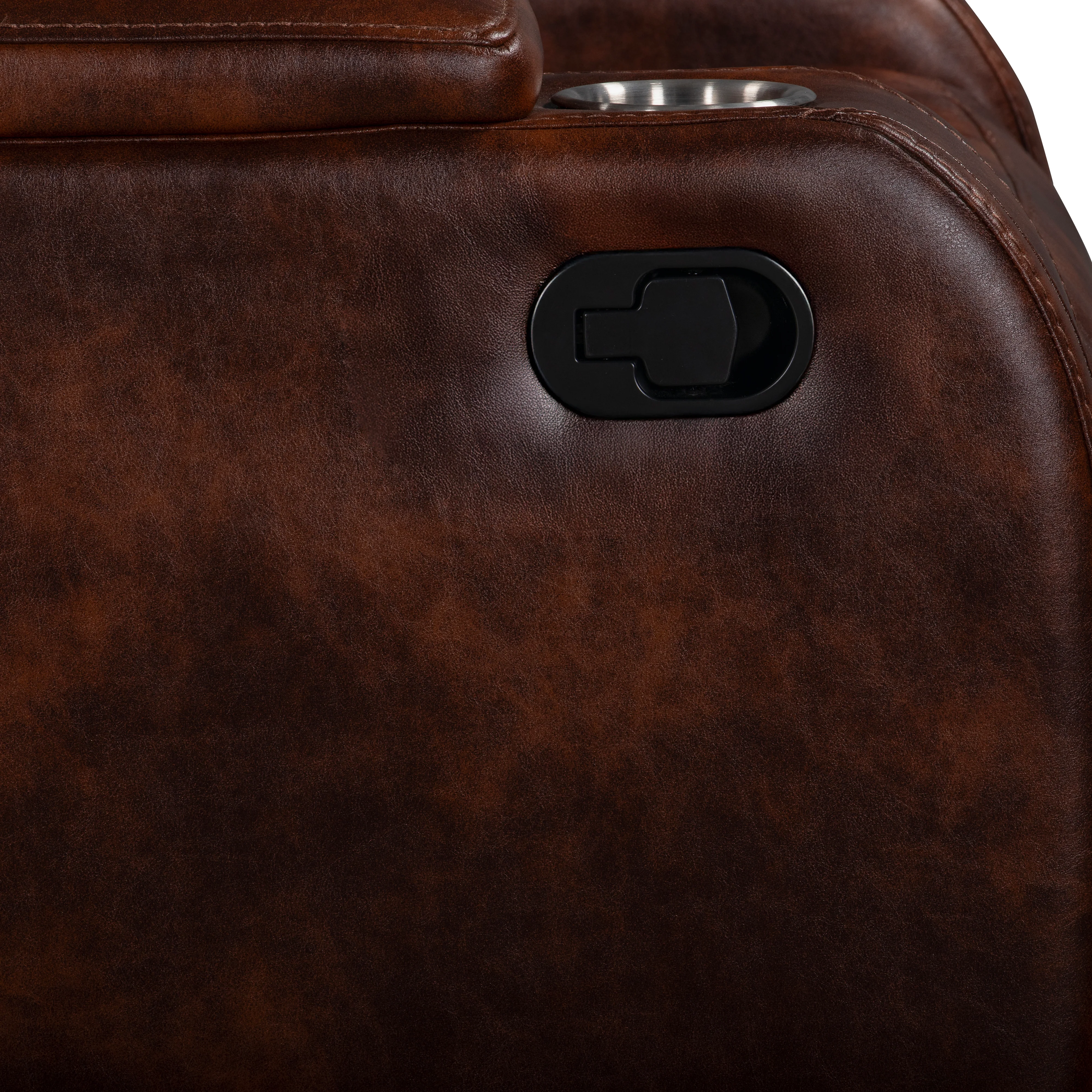 Chester Glider Recliner-Brown - Image 6