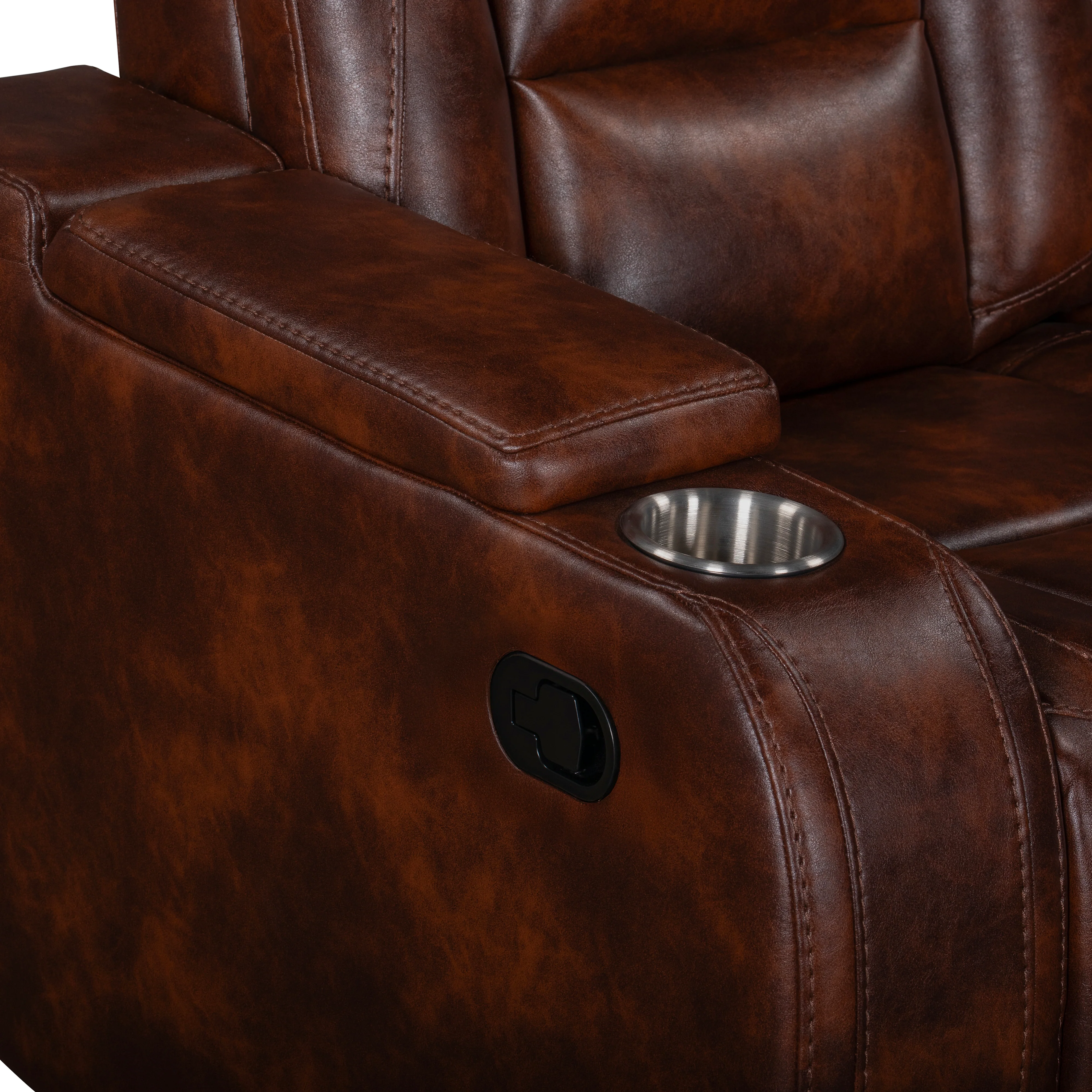 Chester Glider Recliner-Brown - Image 7