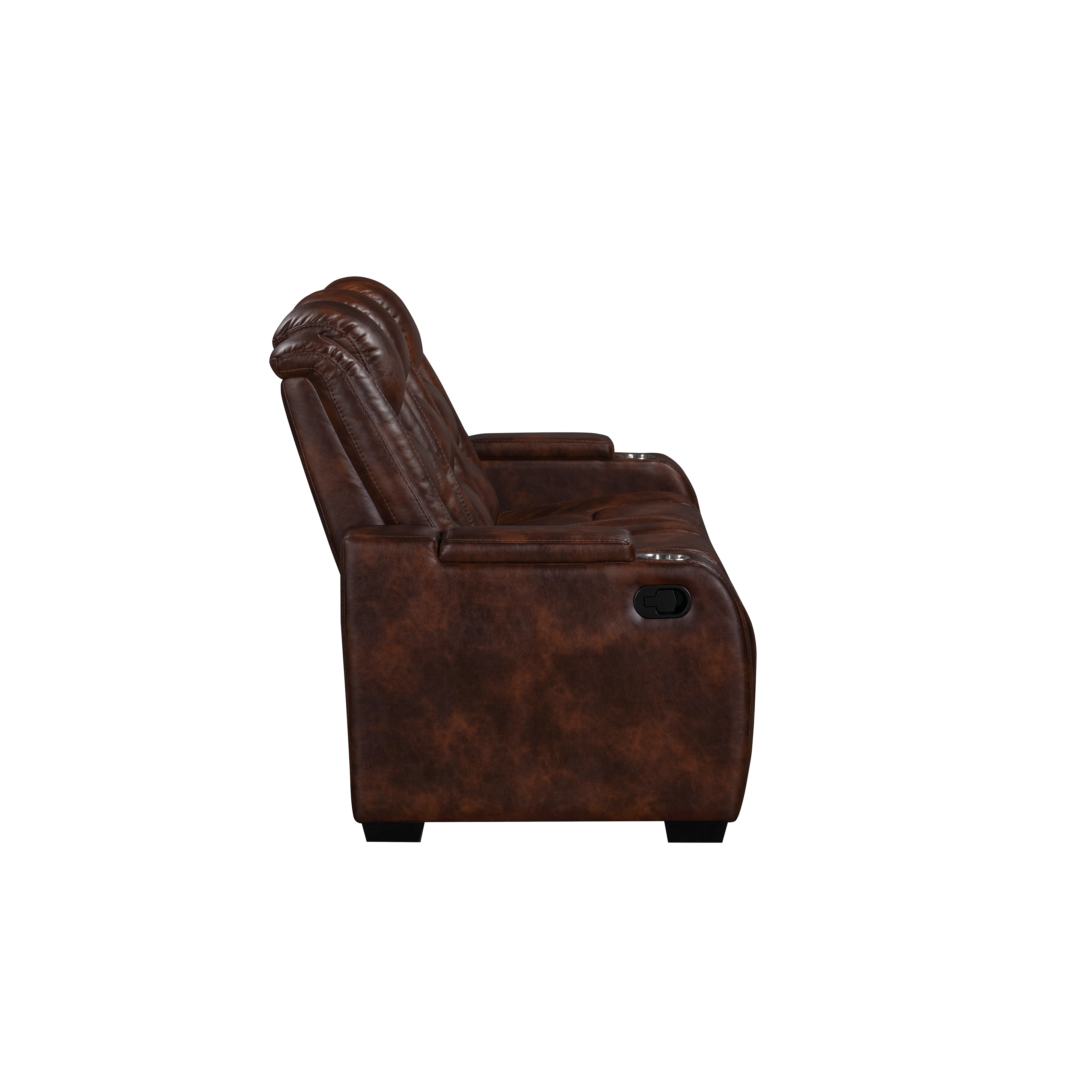 Chester Reclining Sofa-Brown - Image 5