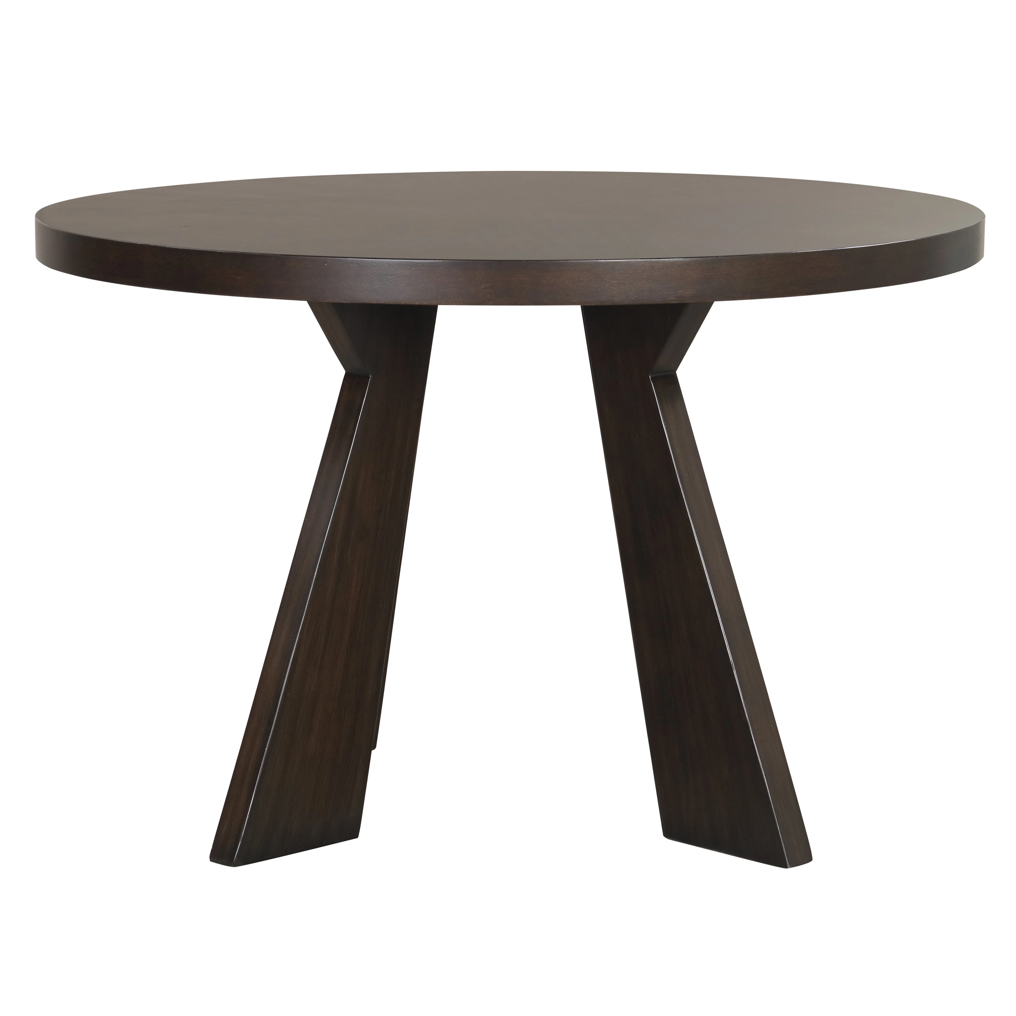 Chestnut Ridge 47" Round Table-Brown