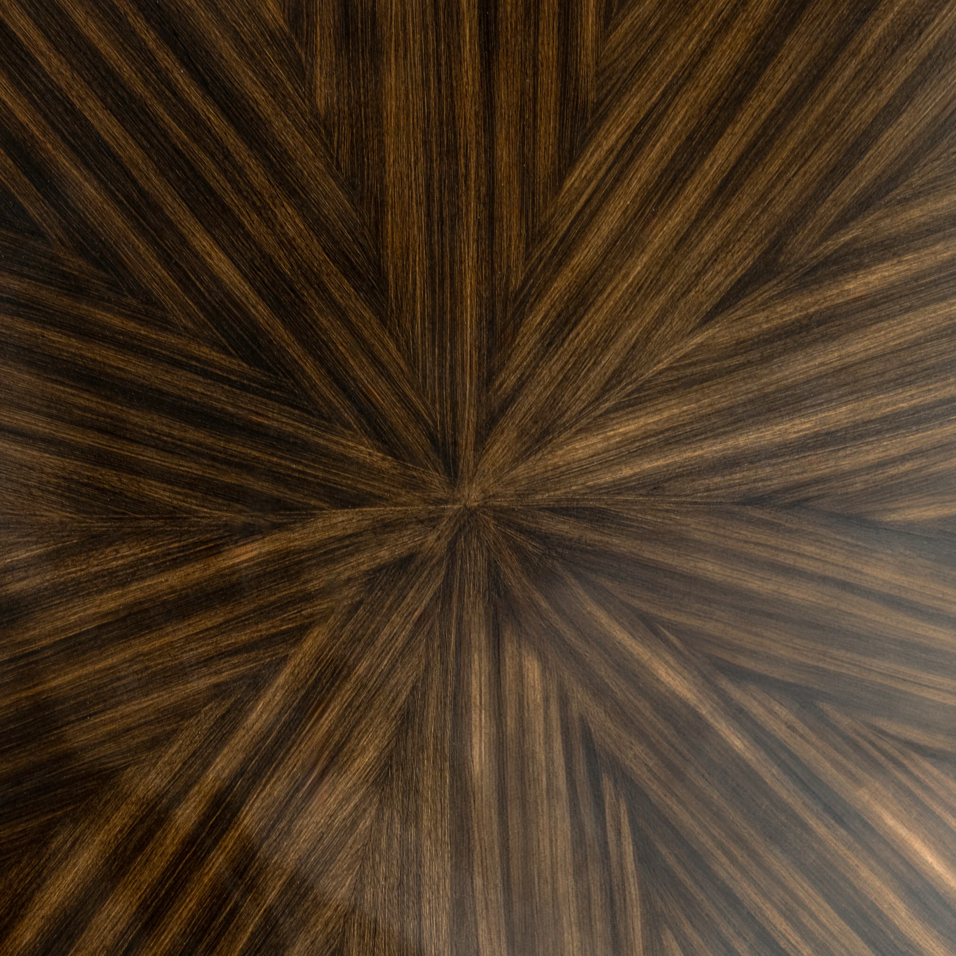 Chestnut Ridge 47" Round Table-Brown - Image 6
