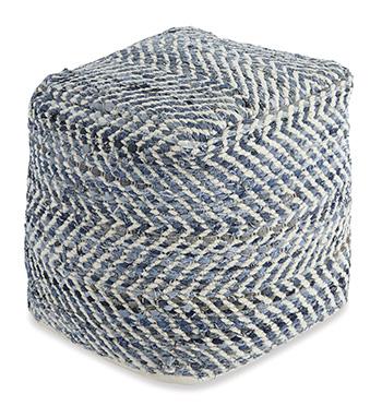 Chevron Pouf - Image 3