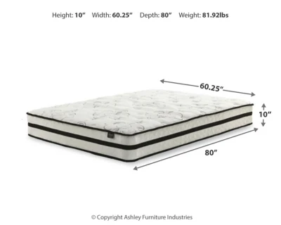 Chime 10 Inch Hybrid 10 Inch Mattress and Pillow - Image 7