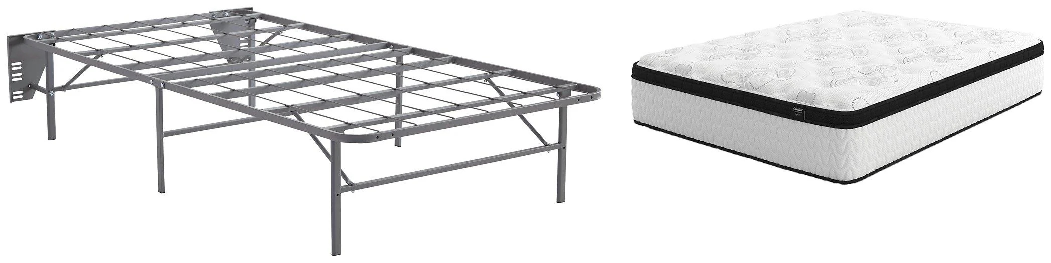 Chime 12 Inch Hybrid 2-Piece Mattress Package - Image 10