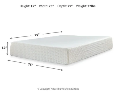 Chime 12 Inch Memory Foam Mattress in a Box - Image 24