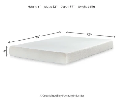 Chime 8 Inch Memory Foam Mattress in a Box - Image 25