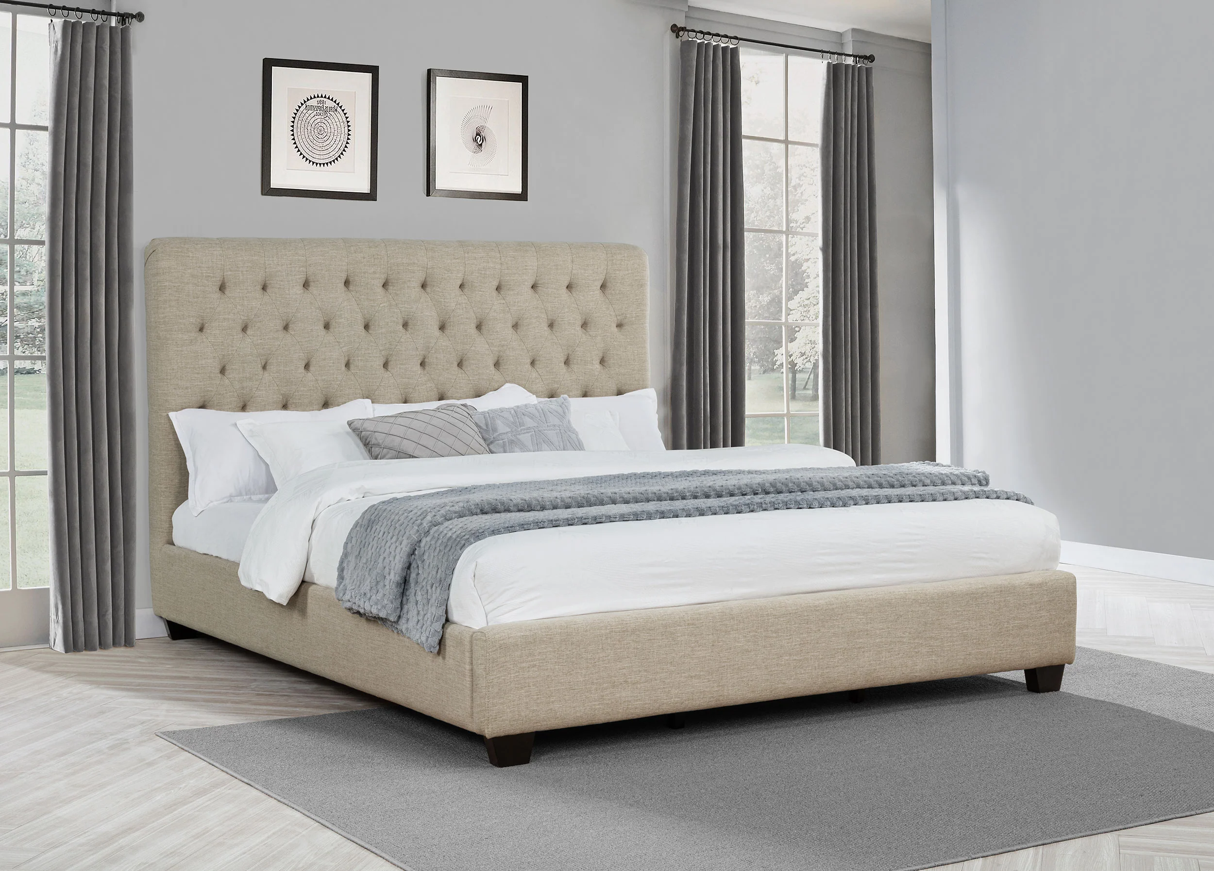 Chloe Panel Bed - Image 18