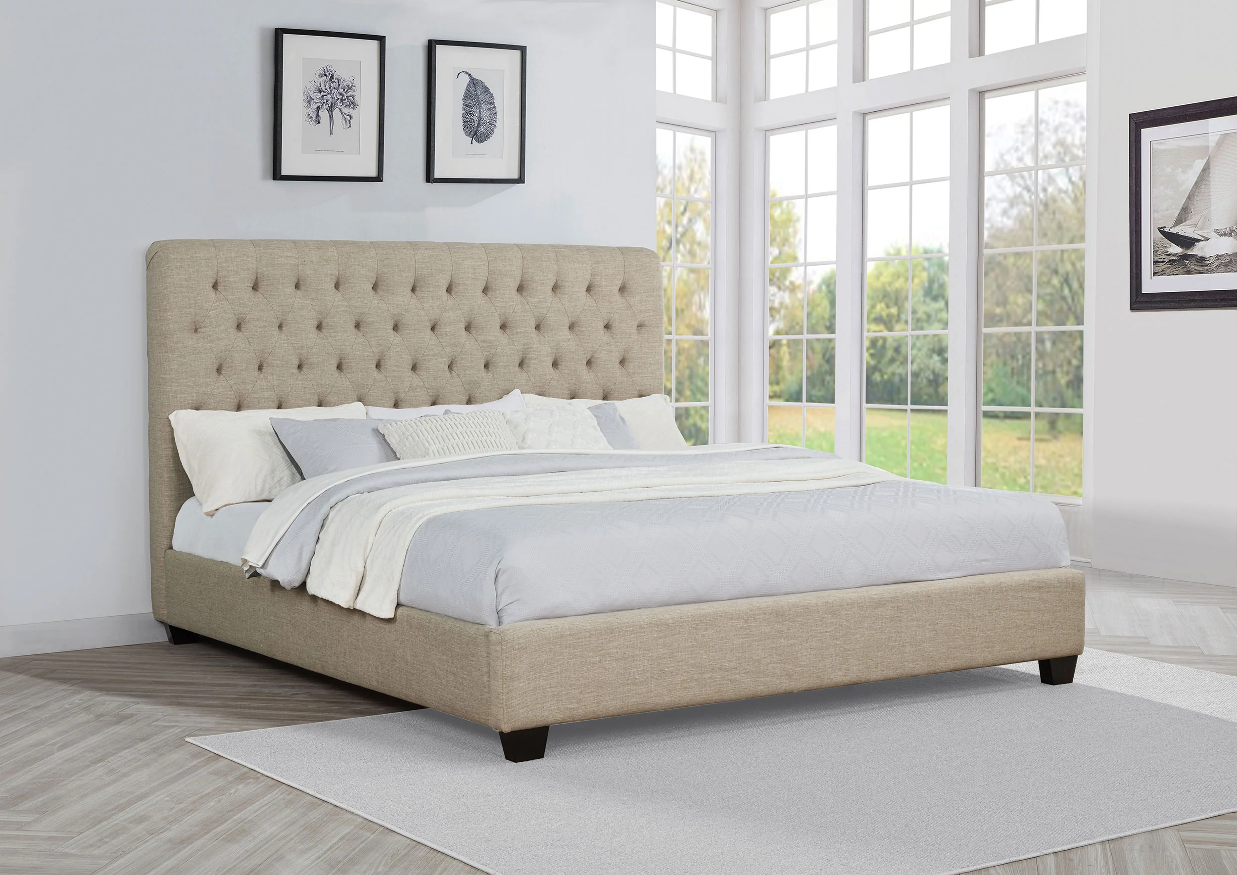 Chloe Panel Bed - Image 9