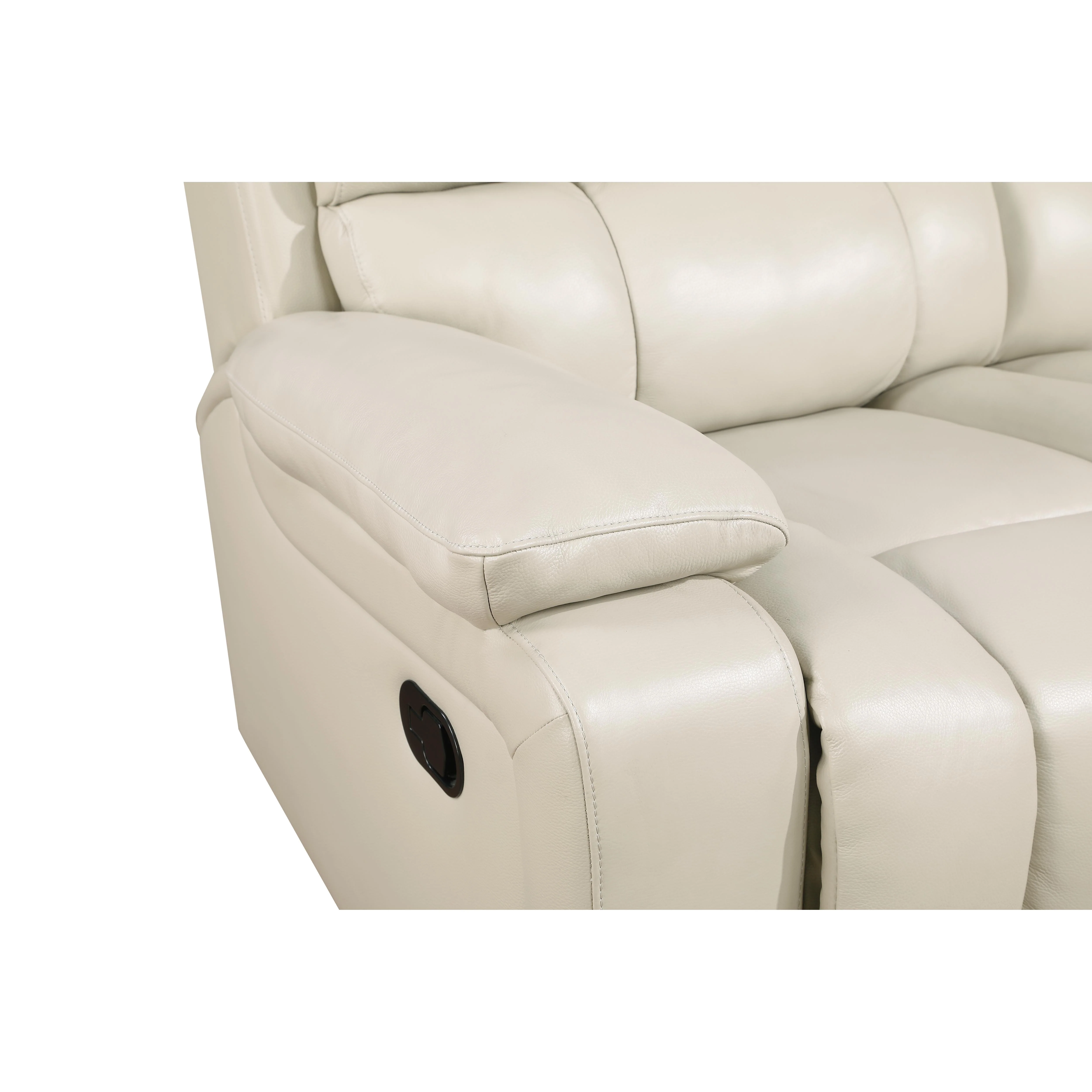 CICERO GLIDER RECLINER-CREAM - Image 4