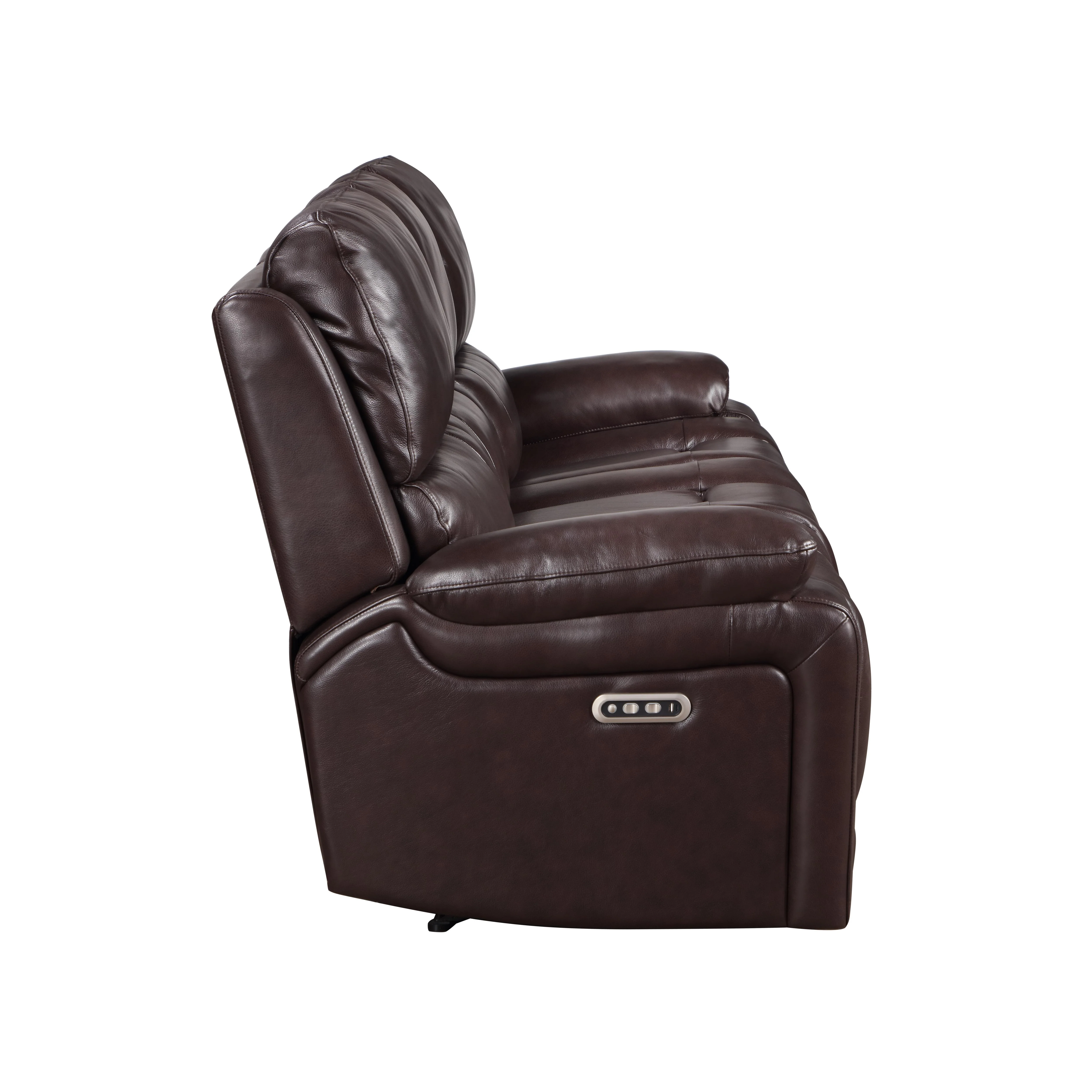 CICERO SOFA W/ PWR FR & HR -BROWN - Image 3