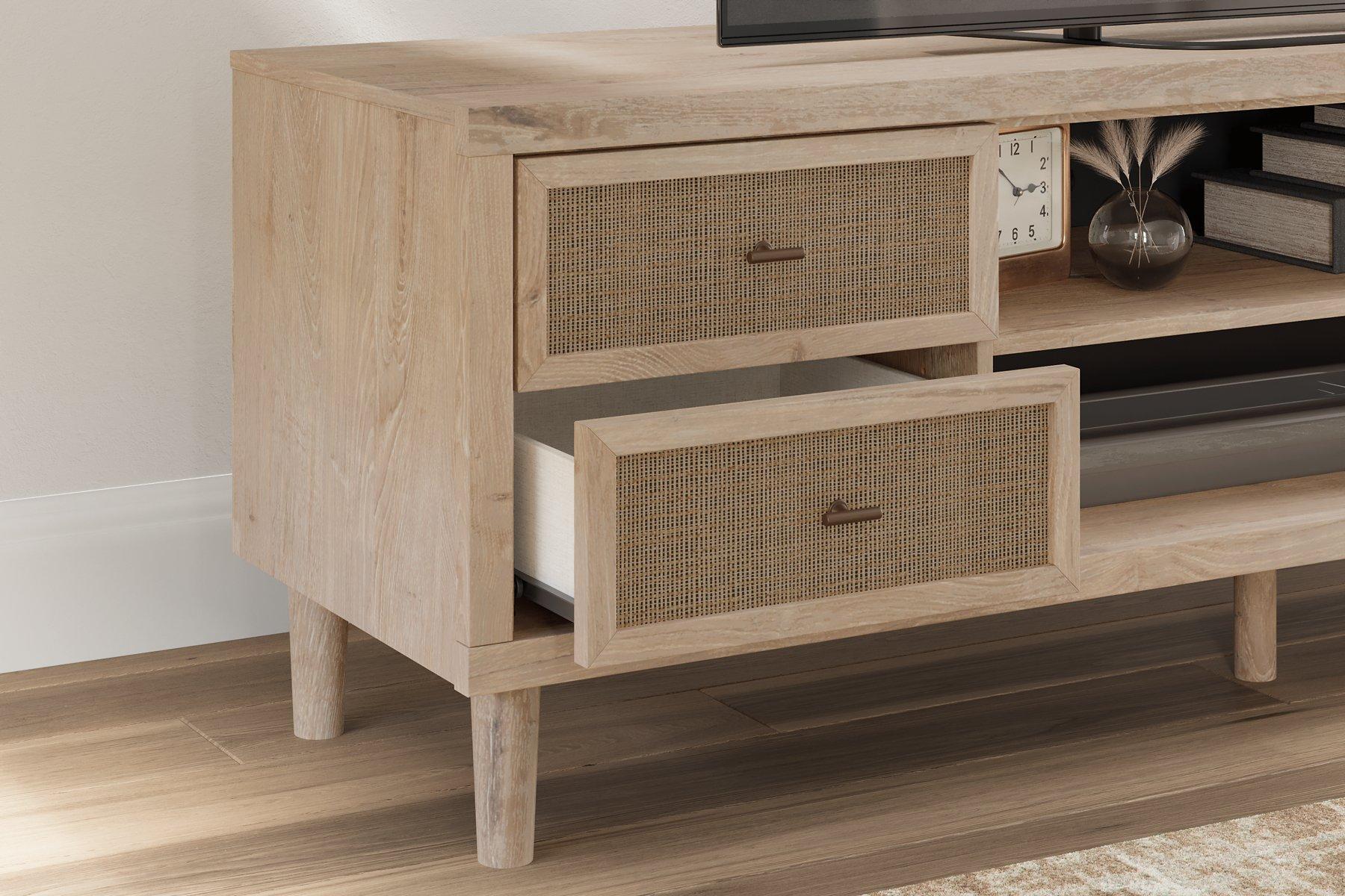 Cielden XL TV Stand w/ Fireplace Option - Image 11