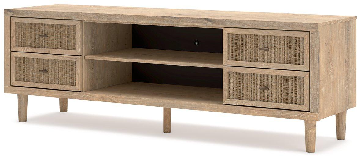 Cielden XL TV Stand w/ Fireplace Option - Image 4