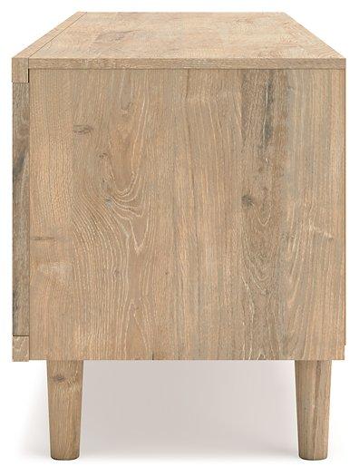 Cielden XL TV Stand w/ Fireplace Option - Image 9