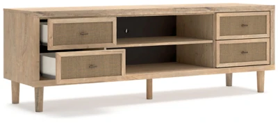 Cielden 72" TV Stand with Electric Fireplace - Image 4