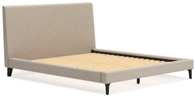Cielden Upholstered Bed with Roll Slats - Image 5