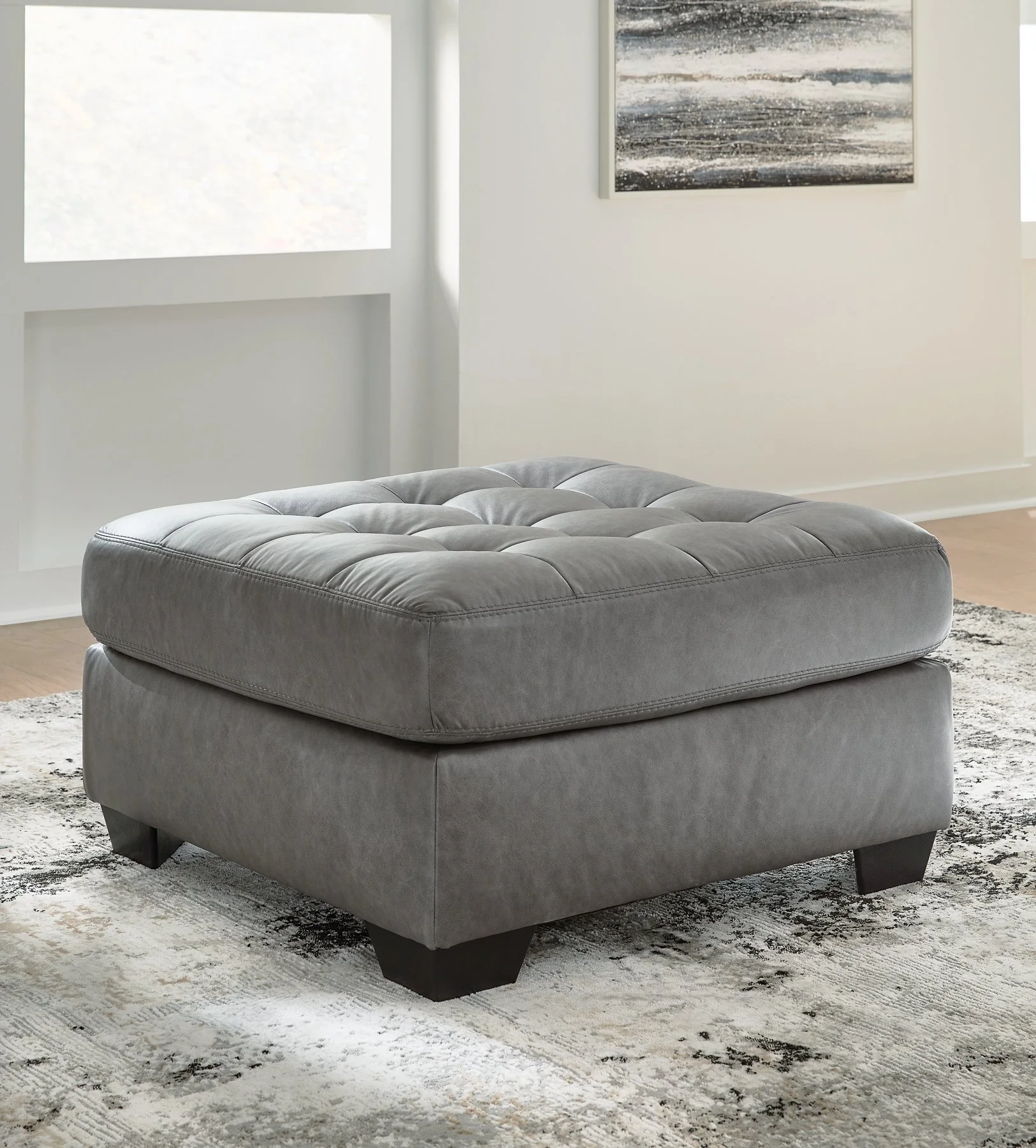 Clairette Court Oversized Accent Ottoman - Image 2