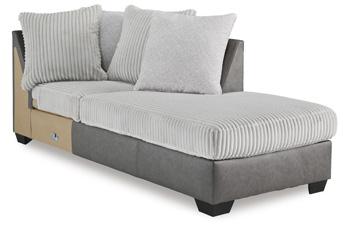 Clairette Court Sectional with Chaise - Image 12