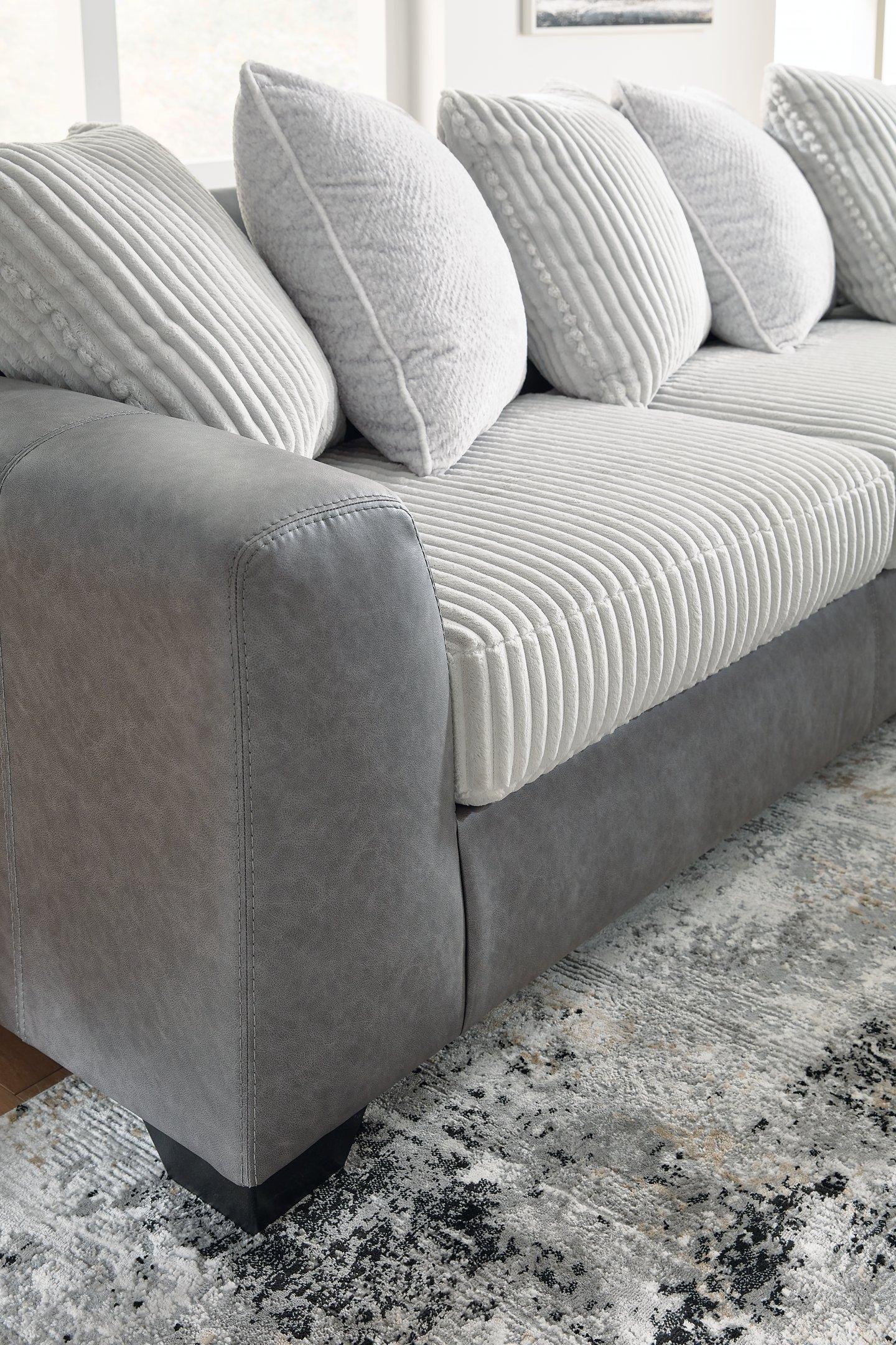 Clairette Court Sectional with Chaise - Image 13