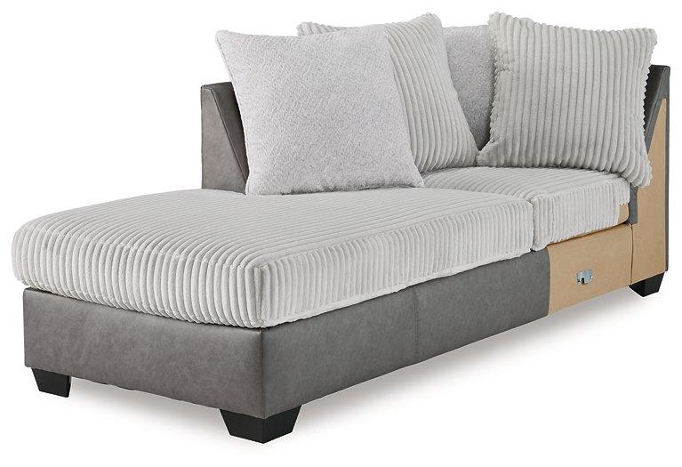 Clairette Court Sectional with Chaise - Image 17