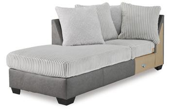 Clairette Court Sectional with Chaise - Image 26