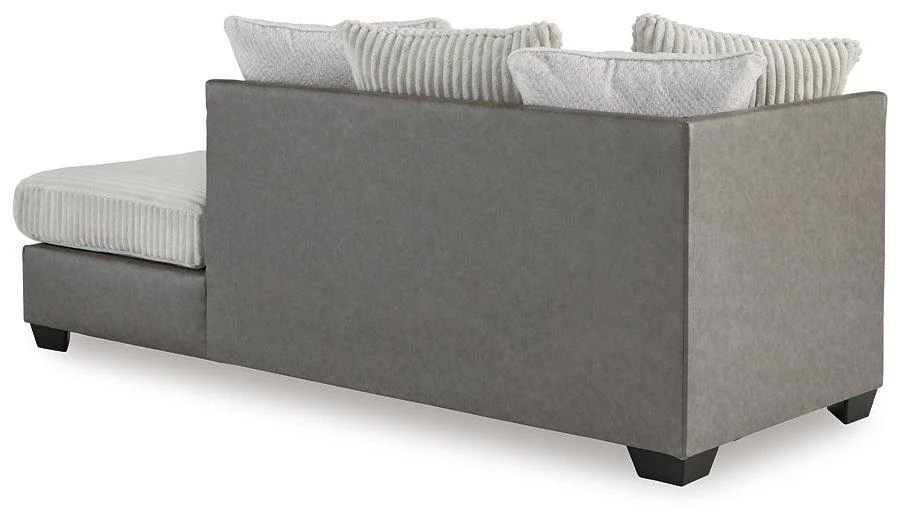 Clairette Court Sectional with Chaise - Image 6