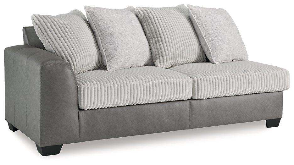 Clairette Court Sectional with Chaise - Image 7