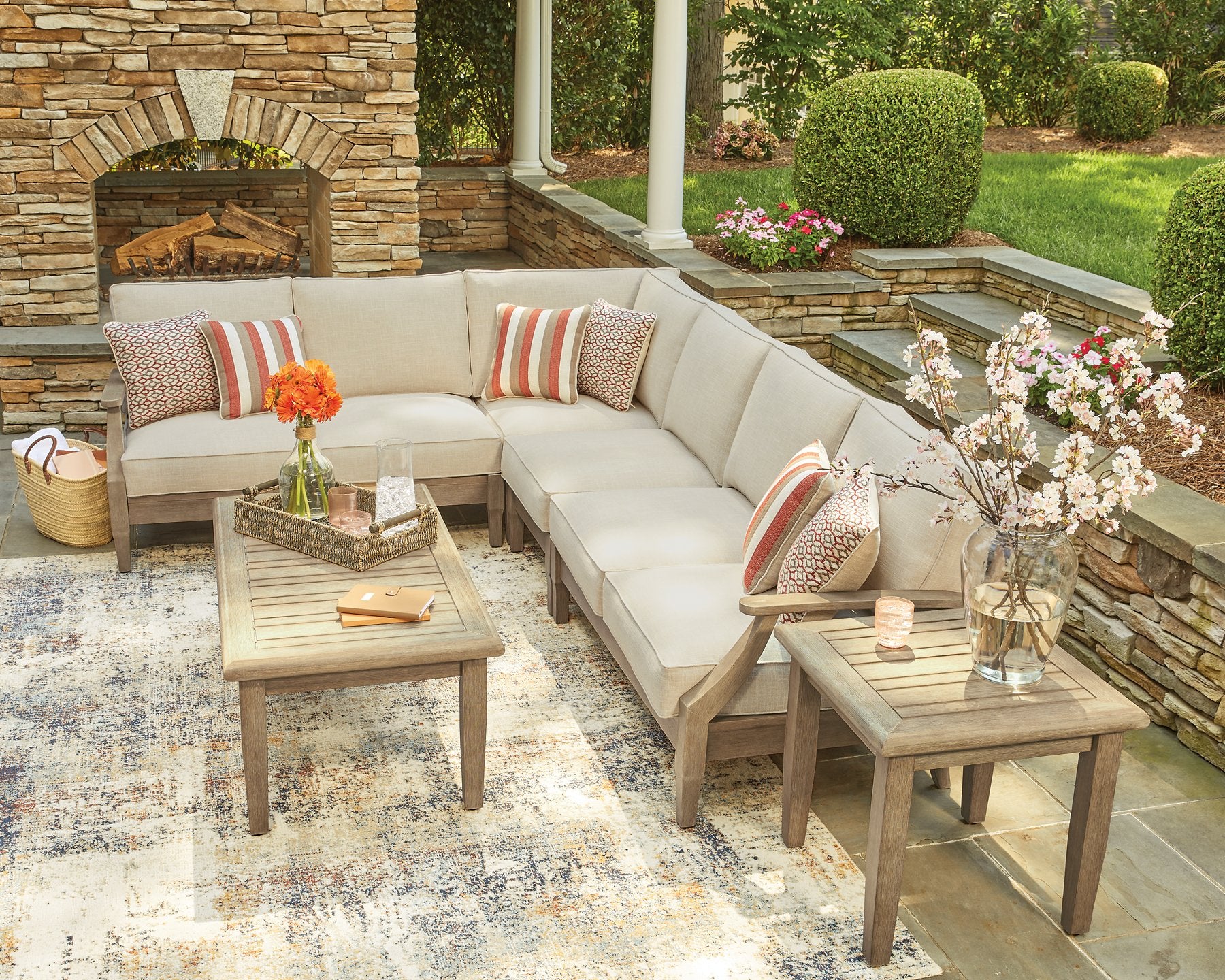 Clare View Outdoor Sectional - Image 8