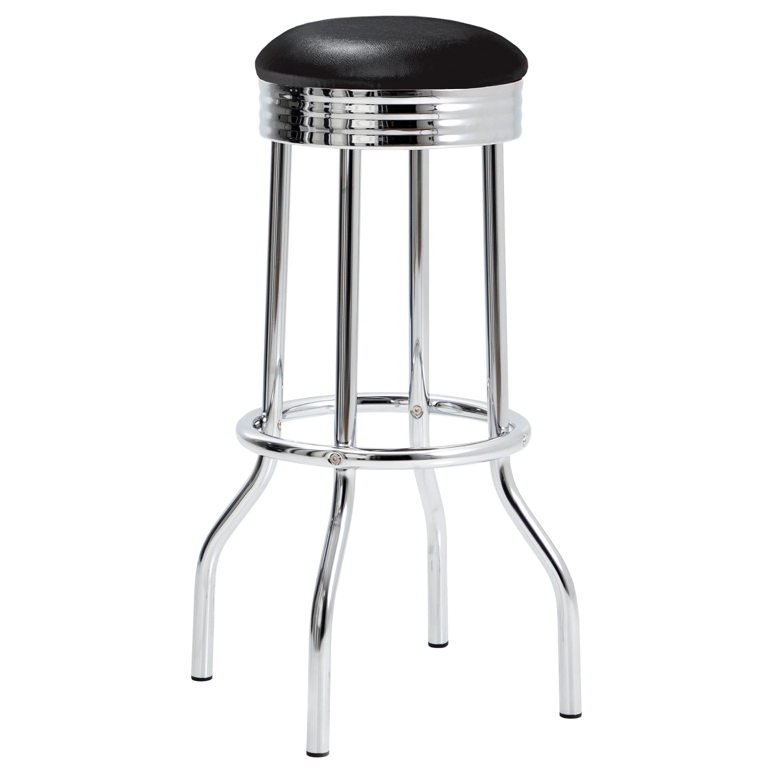 Retro Swivel Bar Stool - Image 9