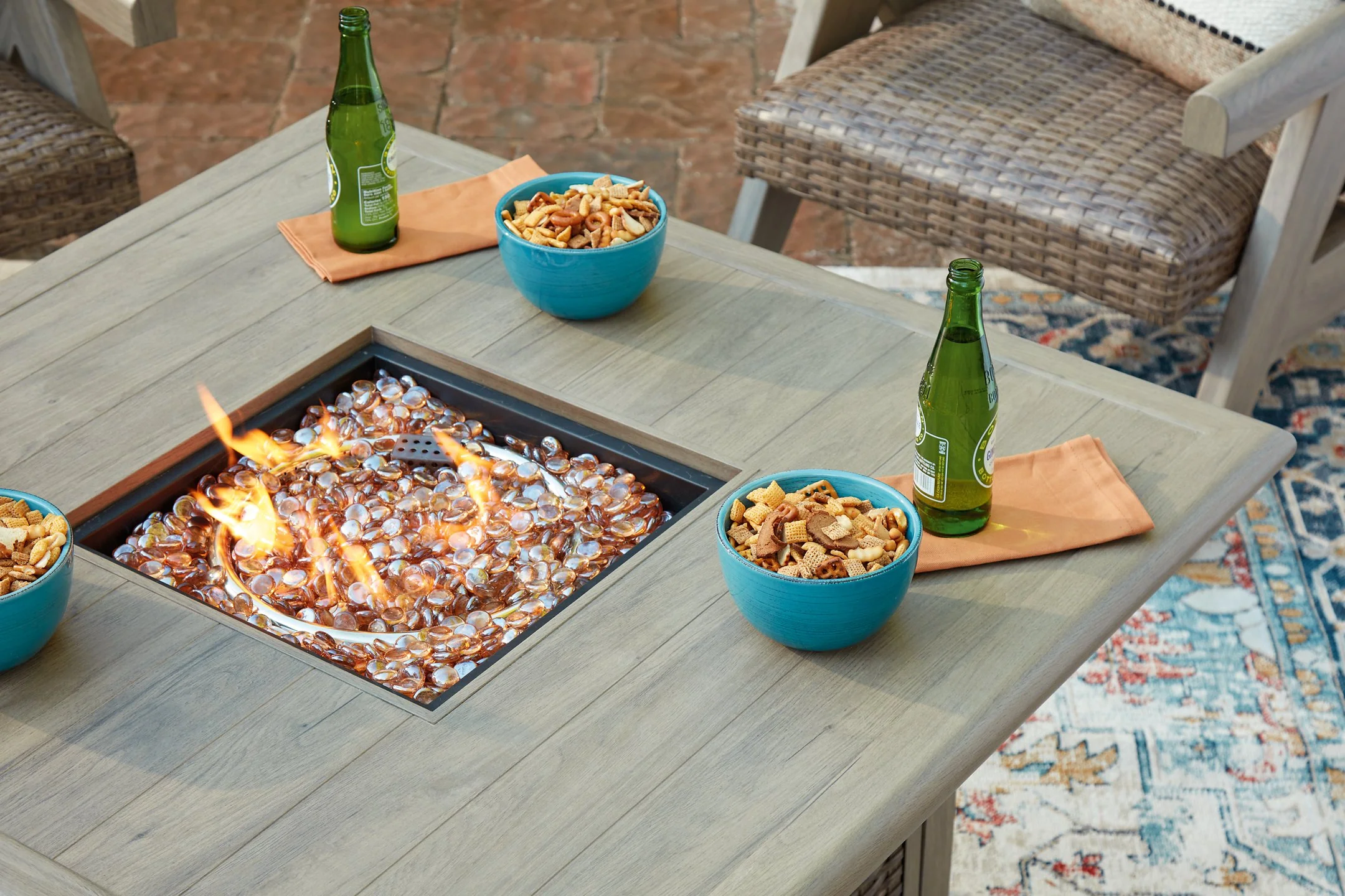 Cliff Trails Fire Pit Table - Image 9
