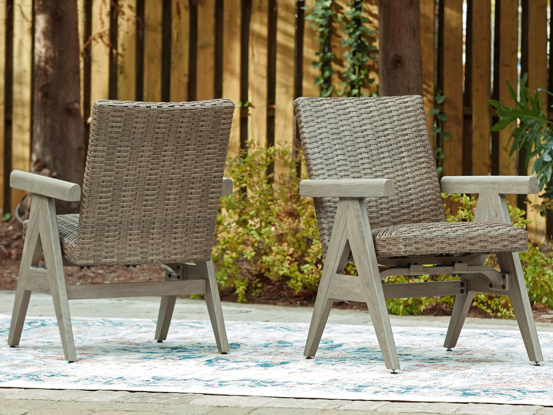 Cliff Trails Outdoor Rocking Arm Chair (Set of 2) - Image 2
