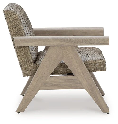 Cliff Trails Outdoor Rocking Lounge Chair - Image 4