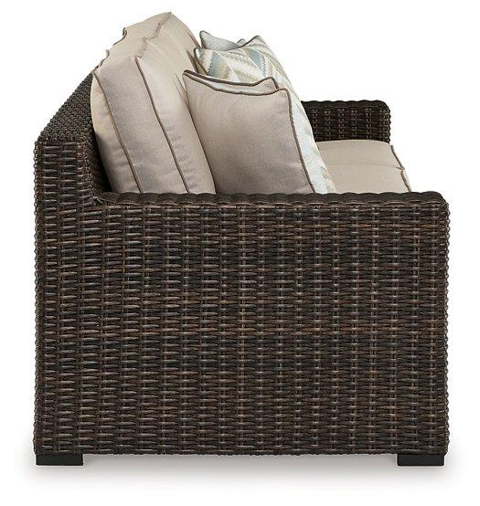 Coastline Bay Outdoor Sofa with Cushion - Image 4