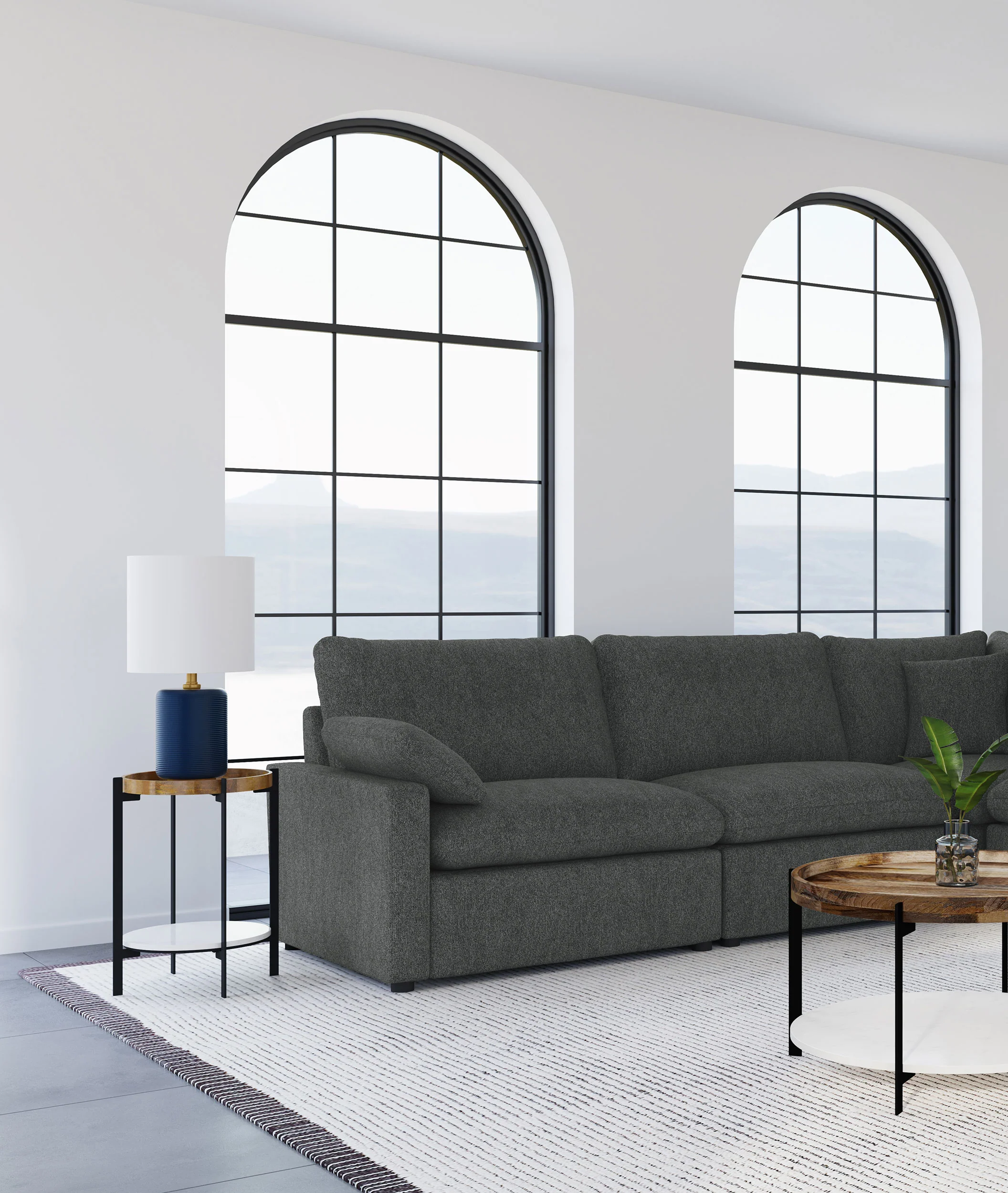 Collins Armless Chair - Image 13