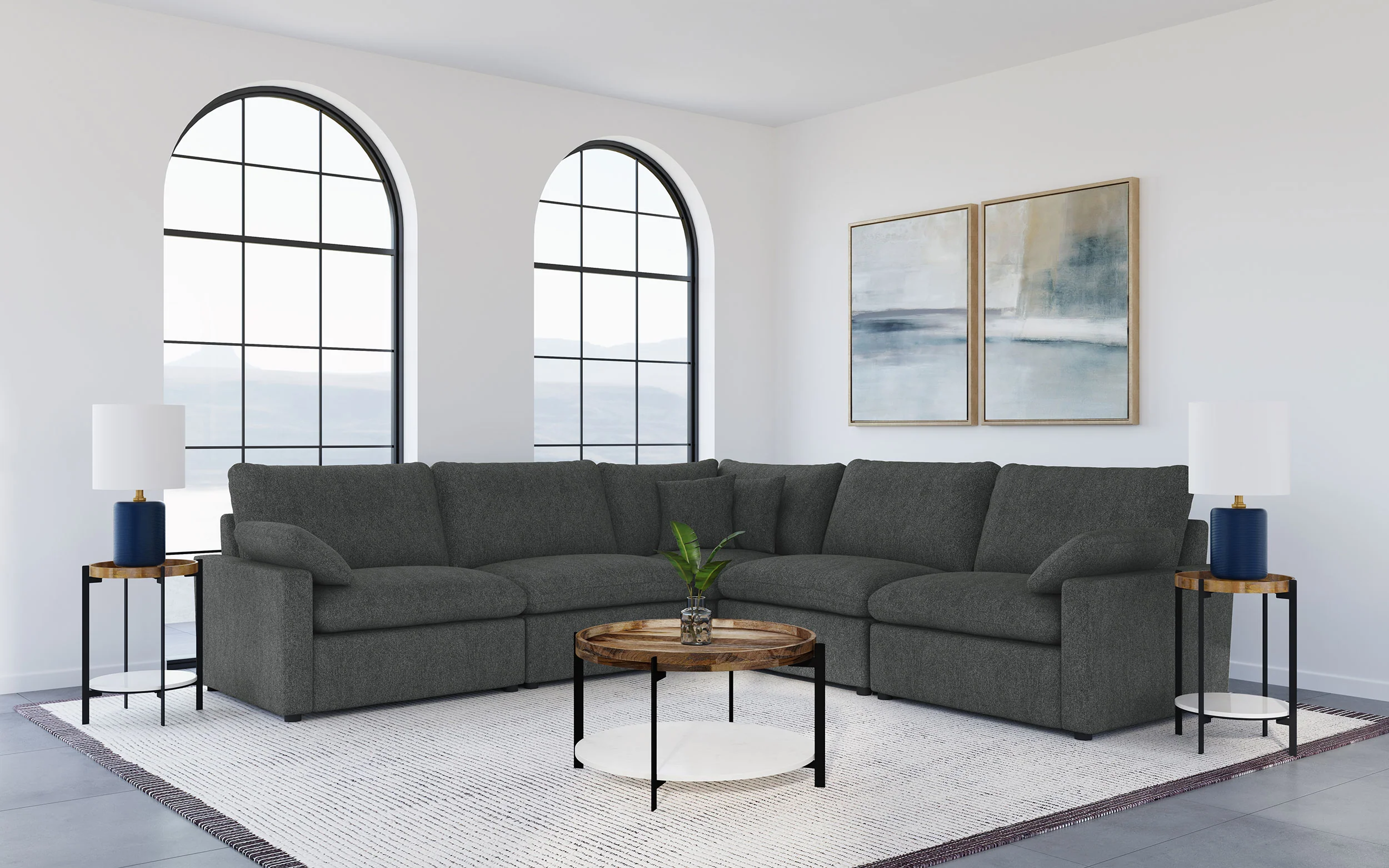 Collins Armless Chair - Image 22
