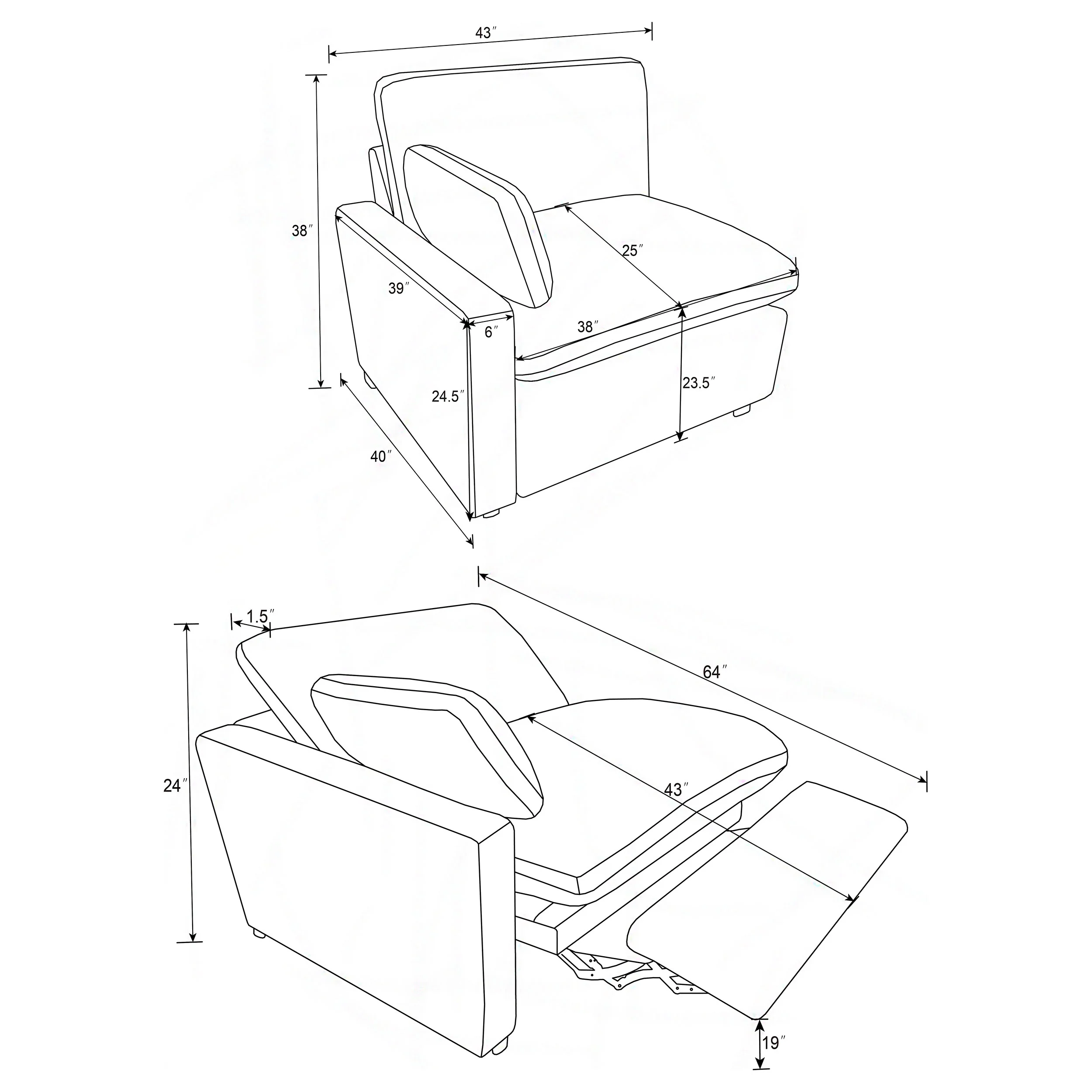 Collins Power Reclining Sofa - Image 27