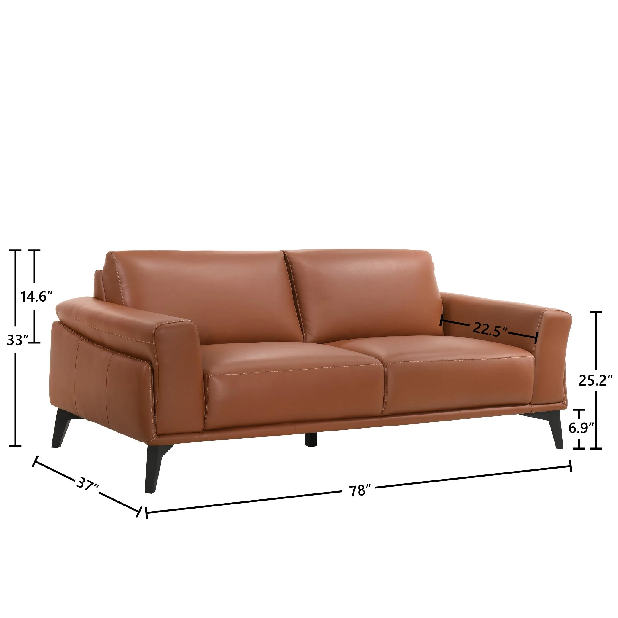 COMO SOFA-TERRACOTTA - Image 5