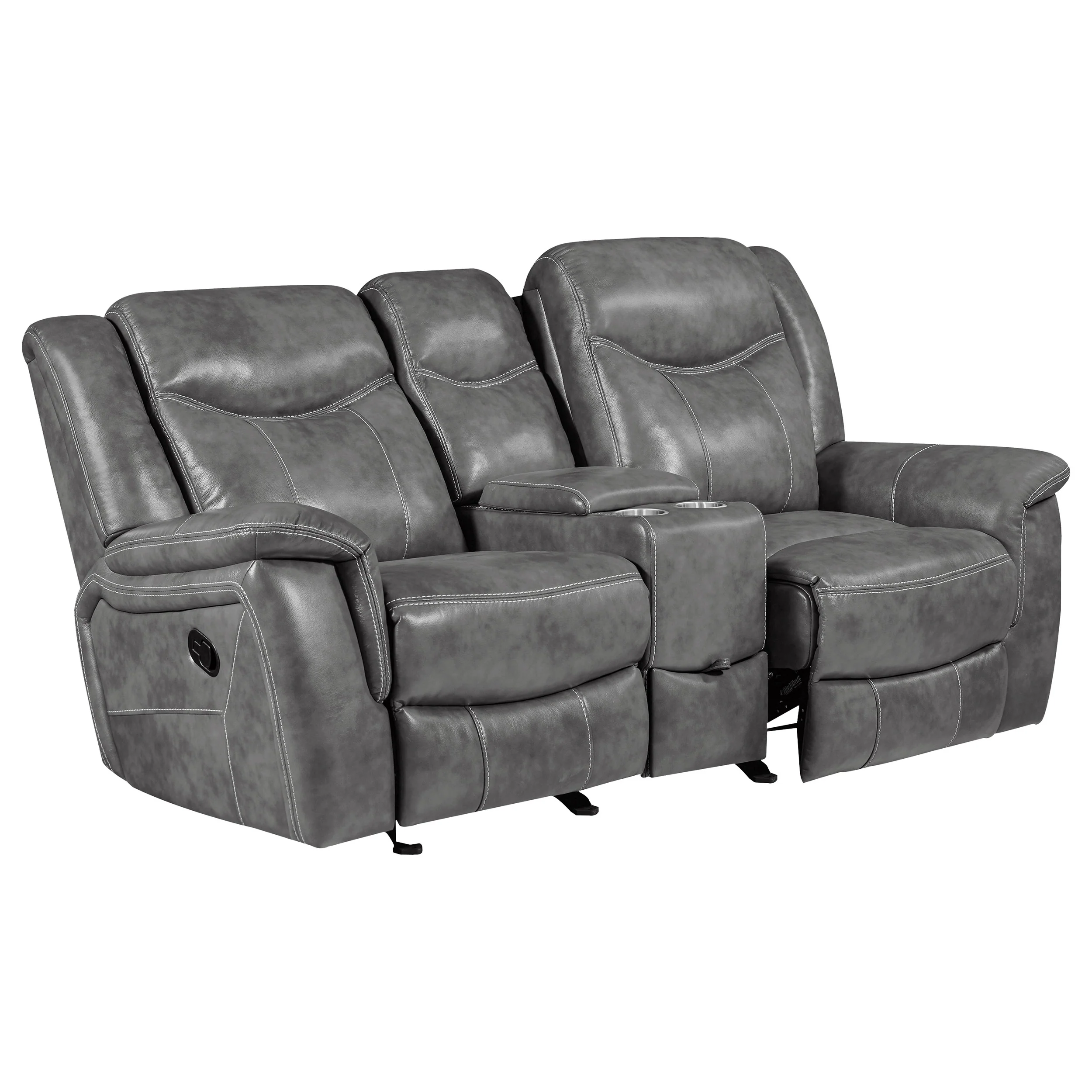 Conrad Reclining Glider Loveseat - Image 3