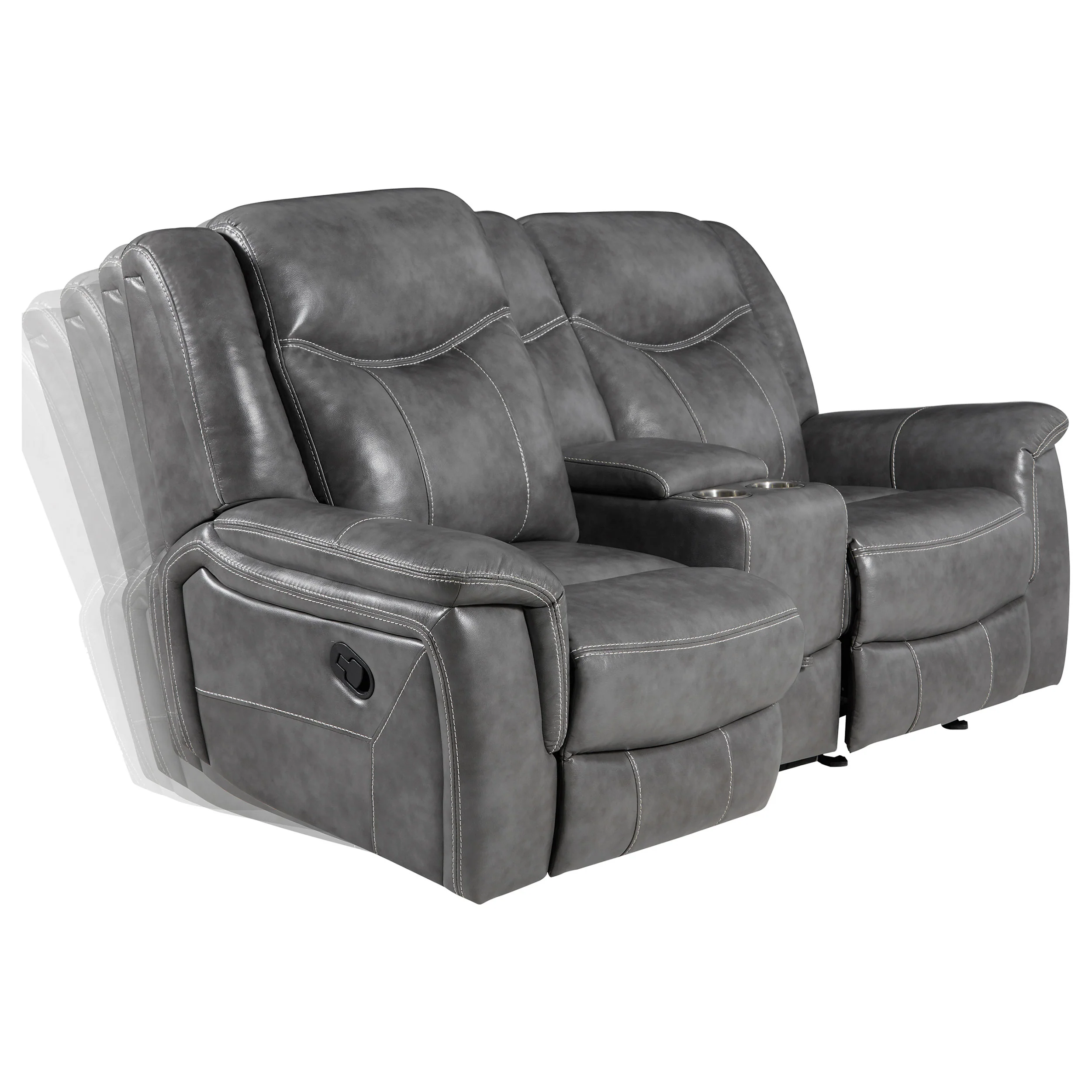 Conrad Reclining Glider Loveseat - Image 4