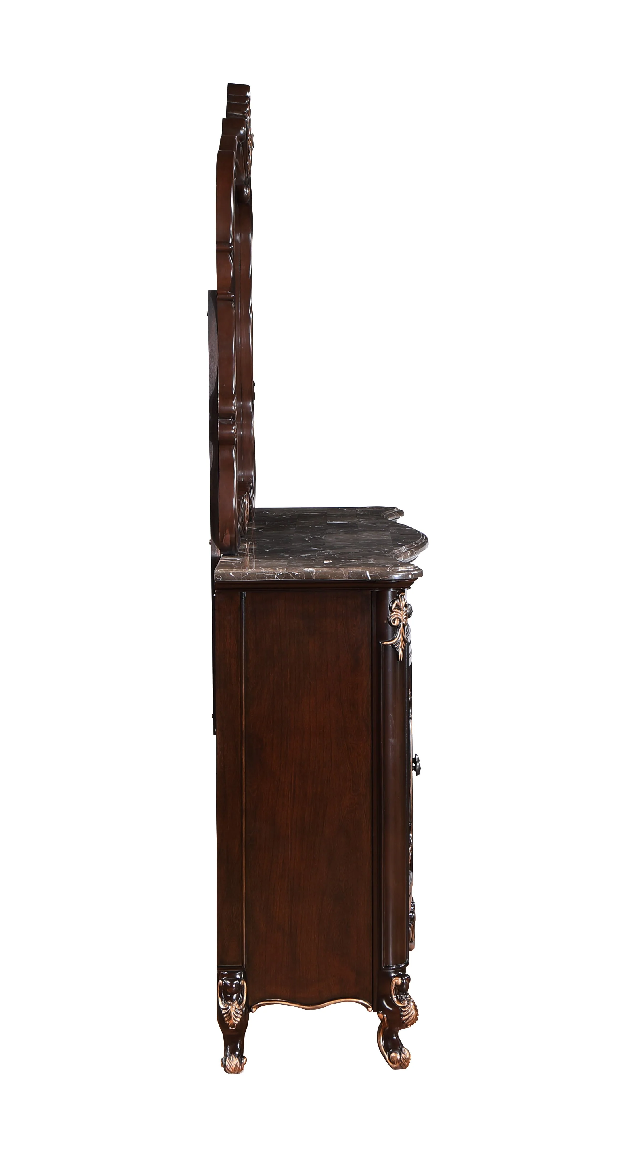 Constantine Dresser/Server Mirror-Cherry - Image 3