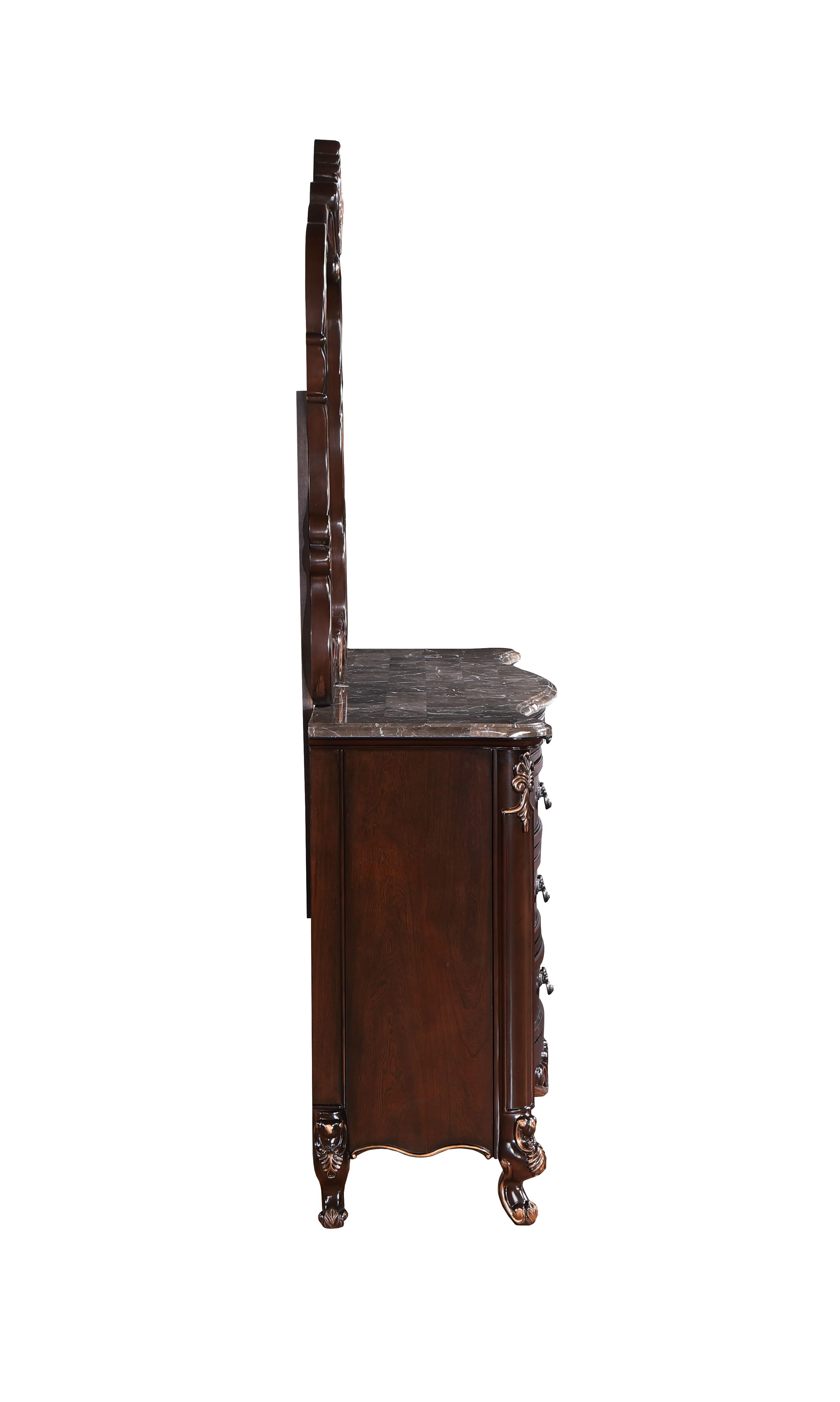 Constantine Dresser/Server Mirror-Cherry - Image 7