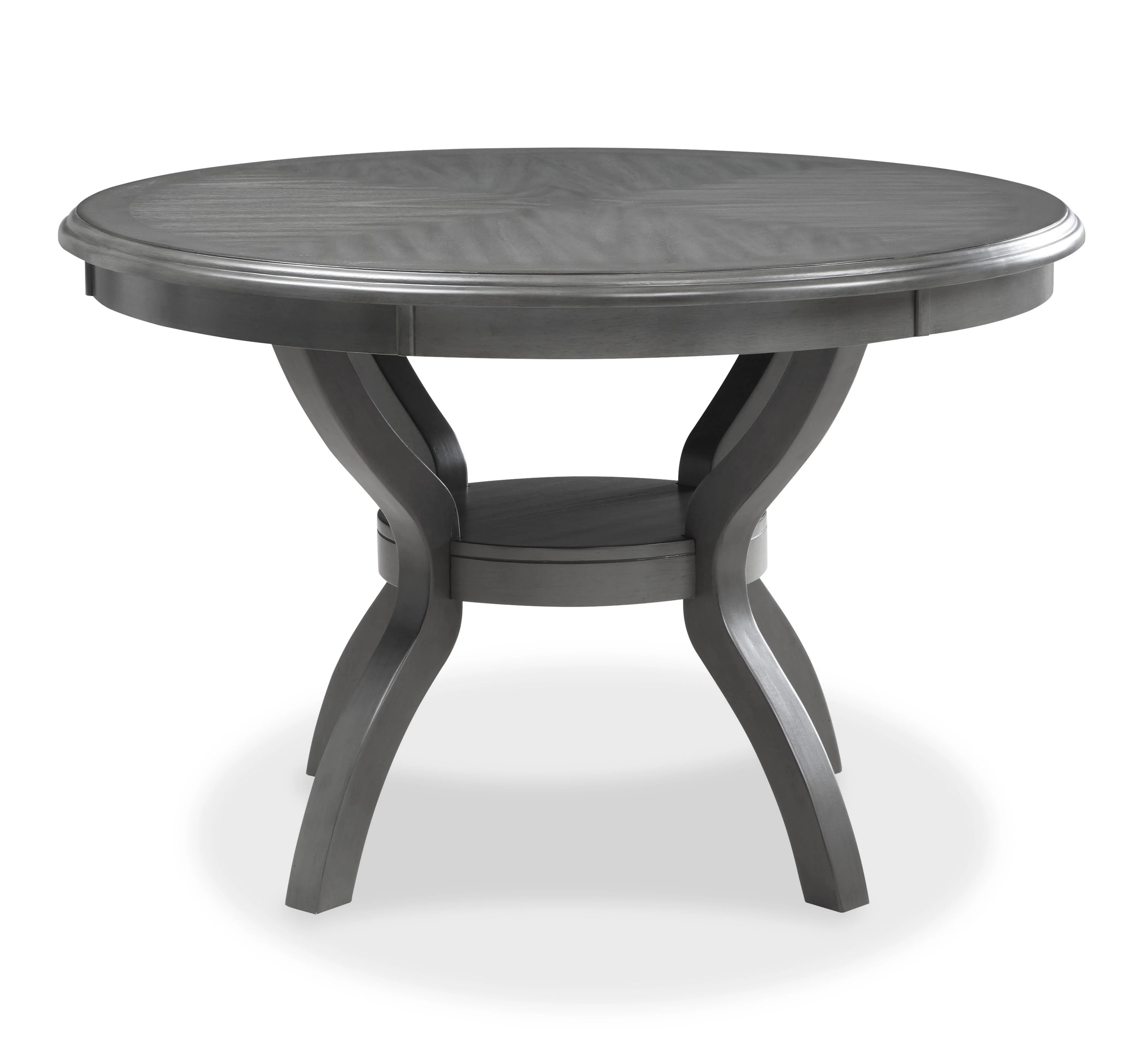 Cori Round Dining 5 Pc Set-Gray - Image 3