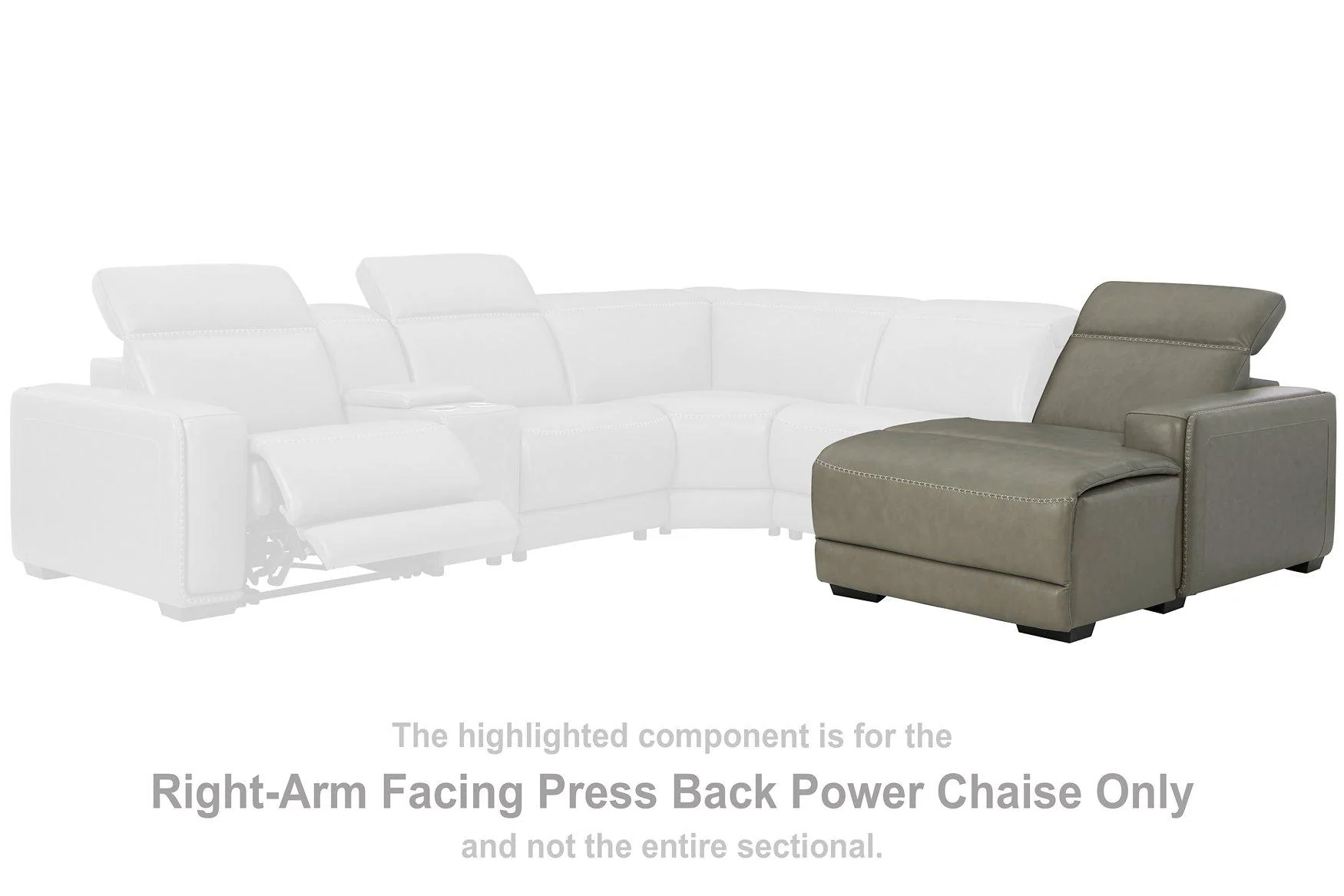 Correze Power Reclining Sectional with Chaise - Image 17