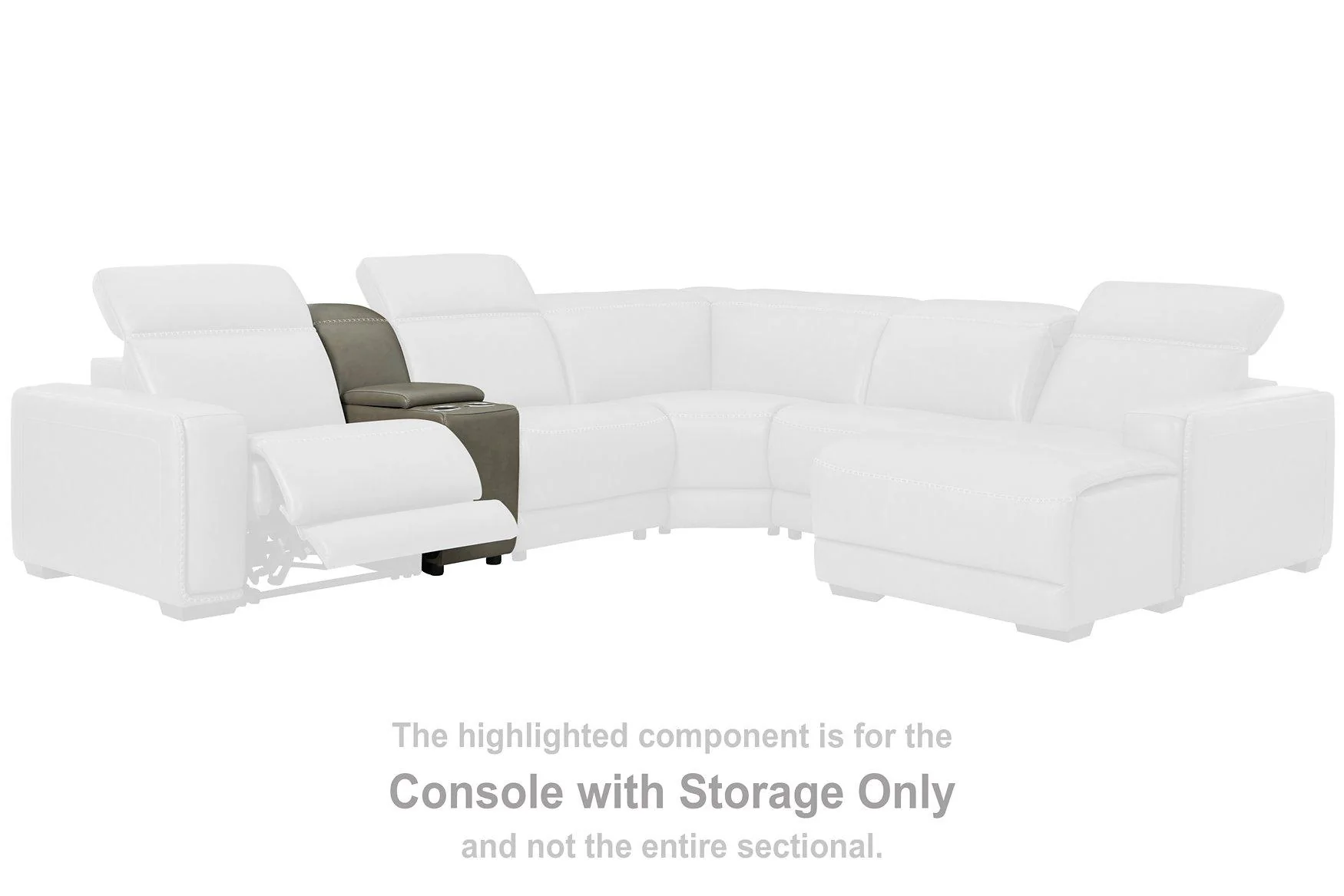 Correze Power Reclining Sectional with Chaise - Image 6