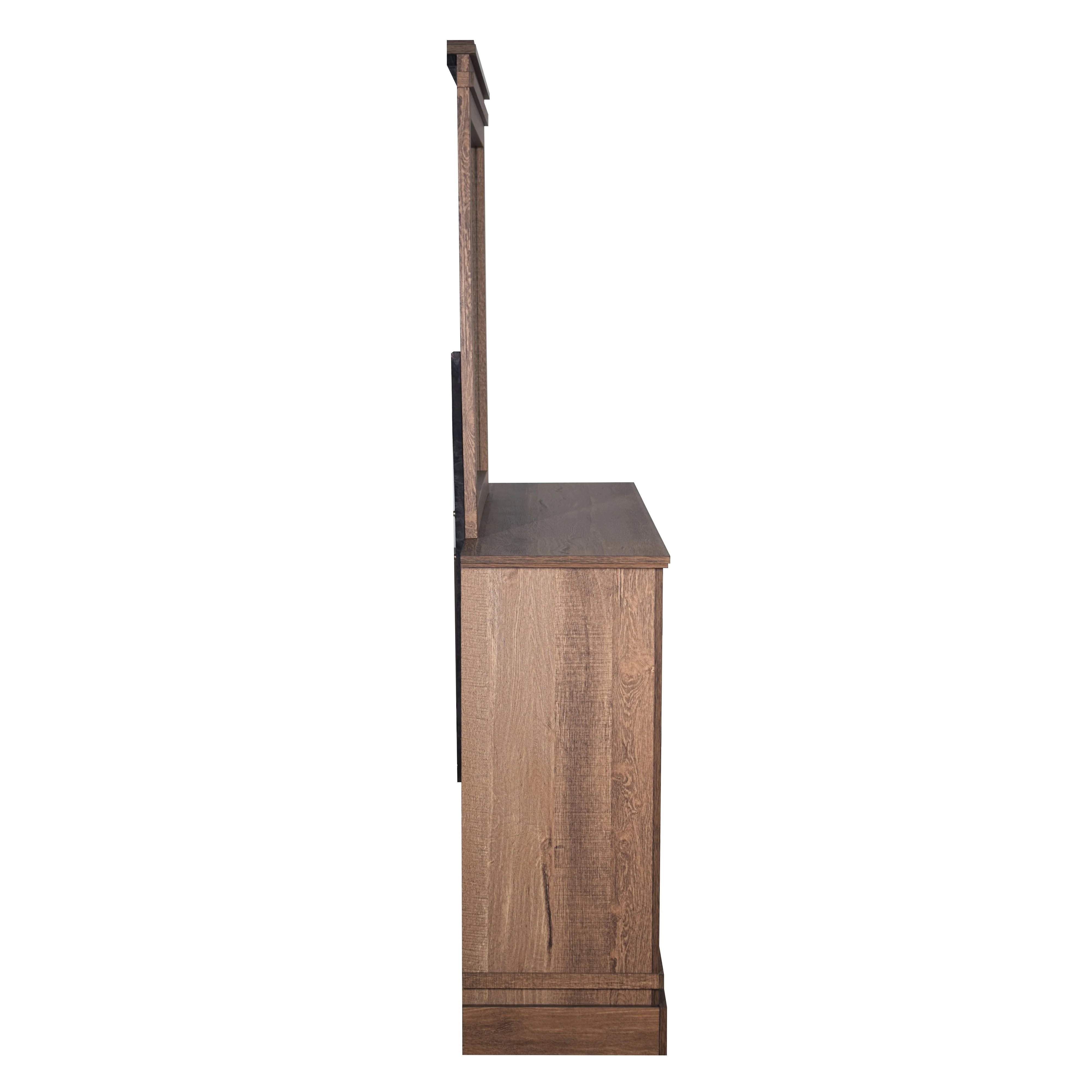 Coventry Hall Mirror-Pecan - Image 4
