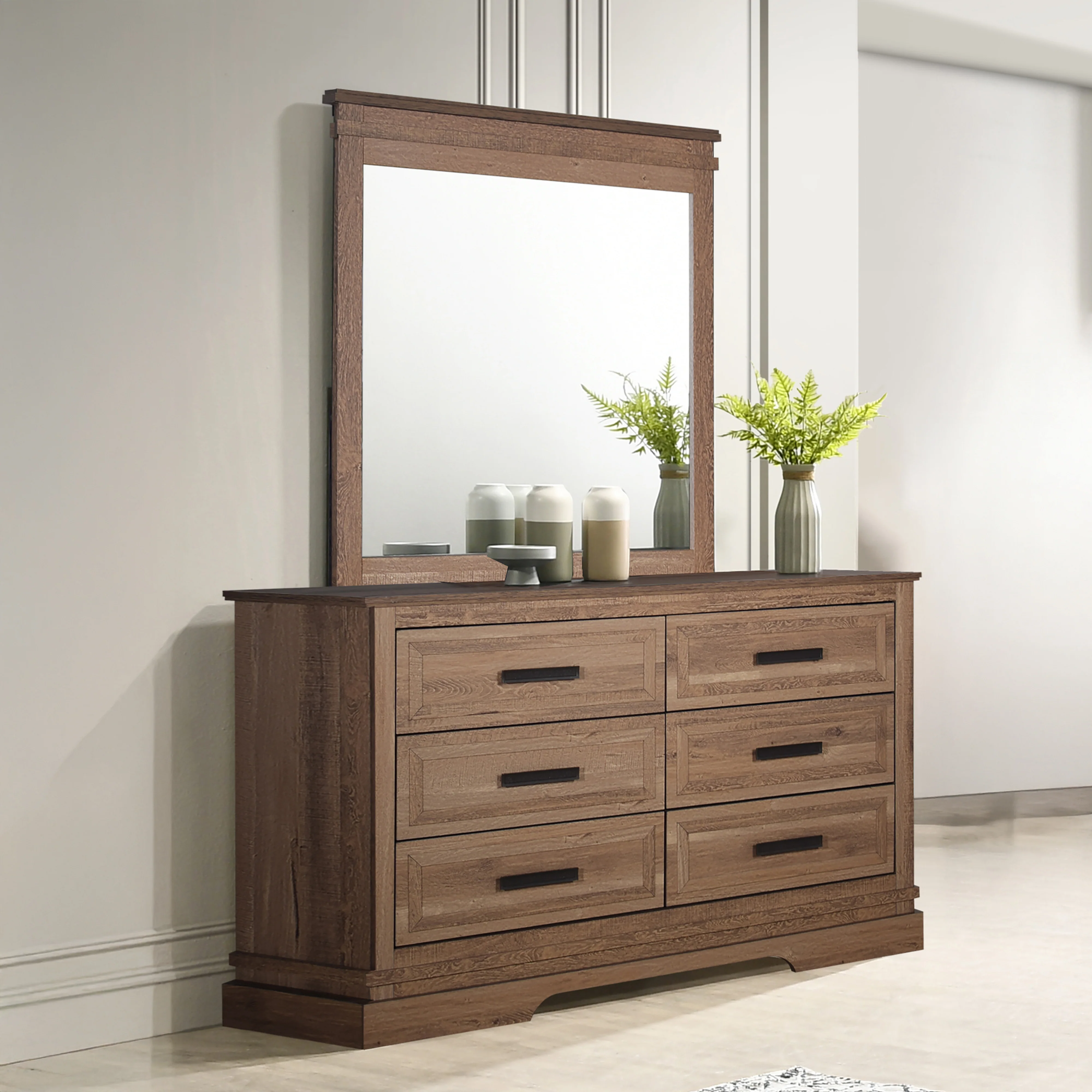 Coventry Hall Mirror-Pecan - Image 6