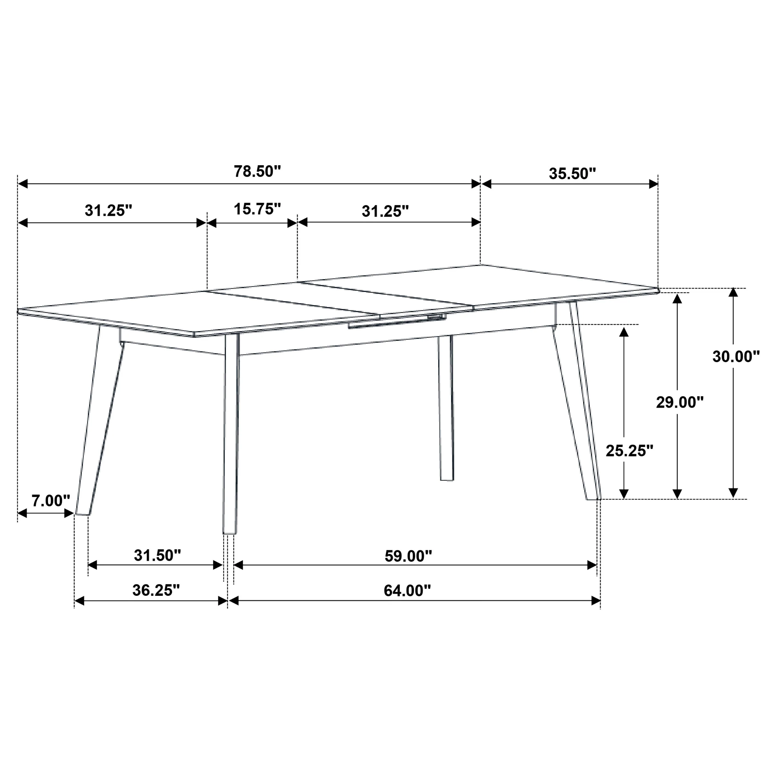 Crestmont Extension Dining Table - Image 11