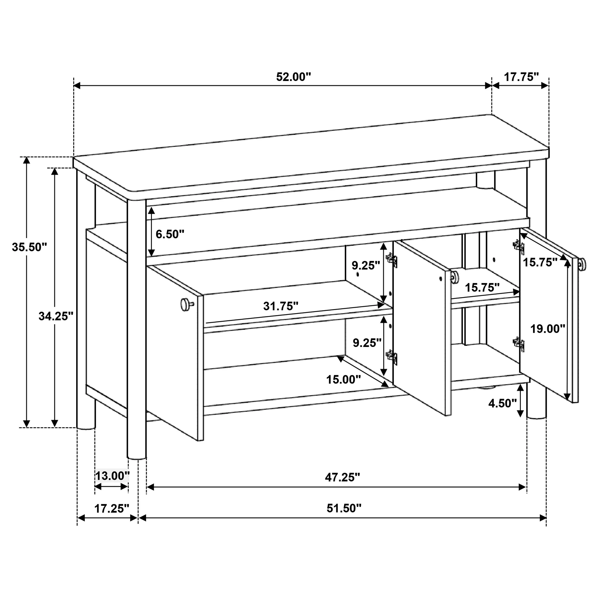 Crestmore Sideboard - Image 11
